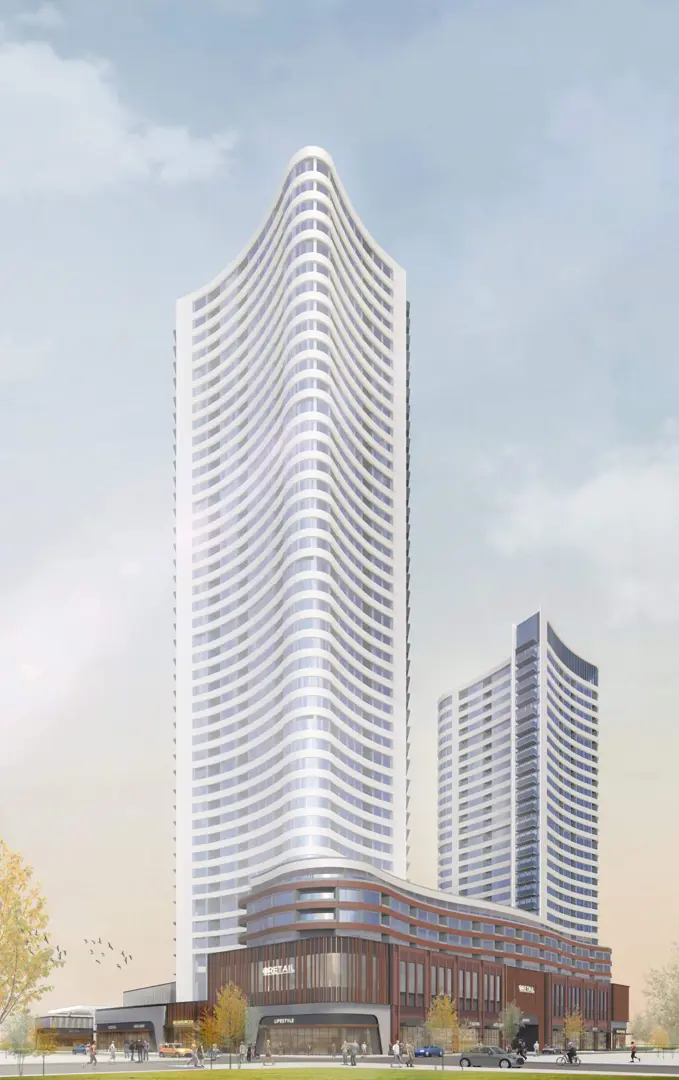 Agincourt Mall: Block 7, Toronto. Artist’s rendering.