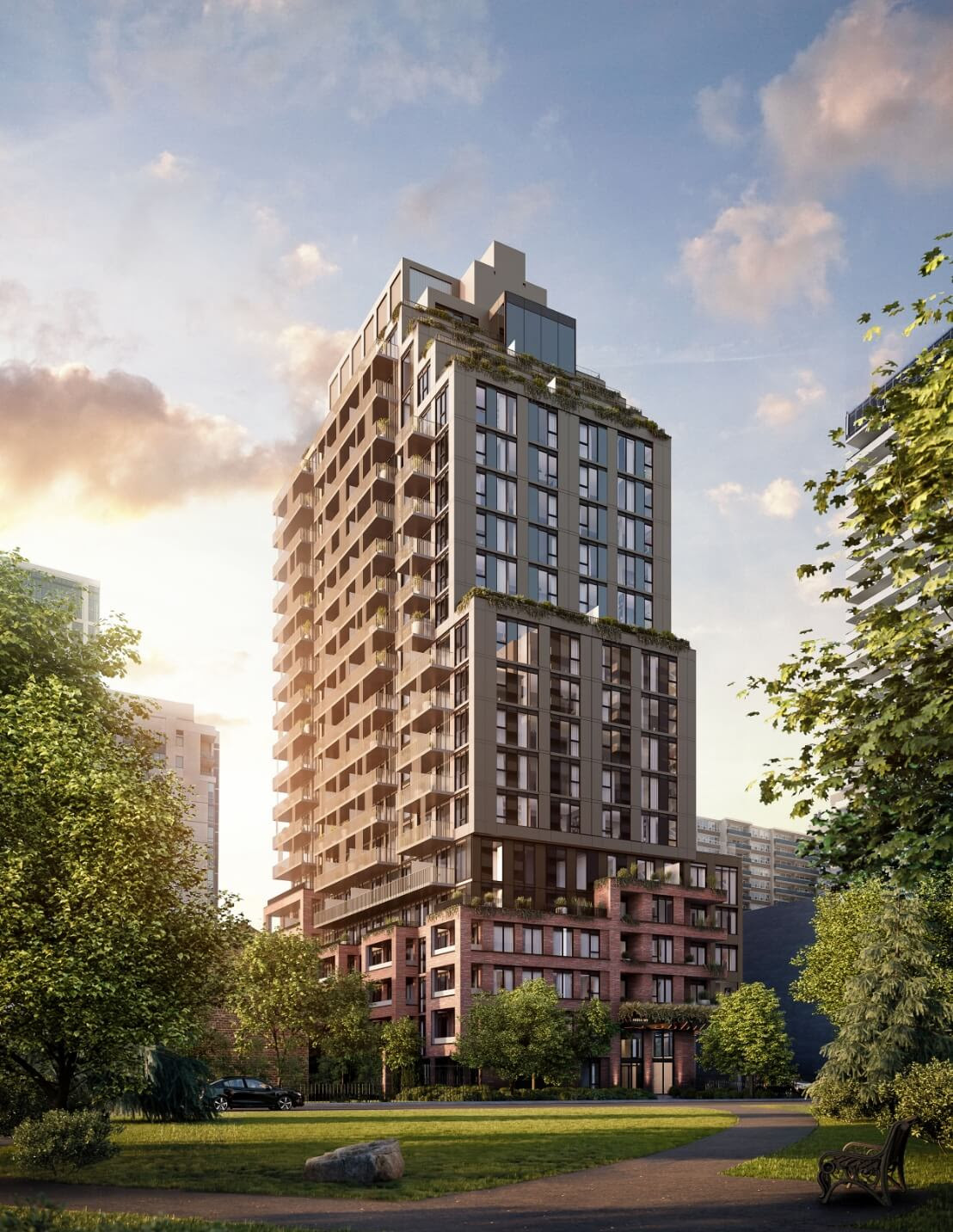 Akra Living Condos, Toronto. Artist’s rendering.