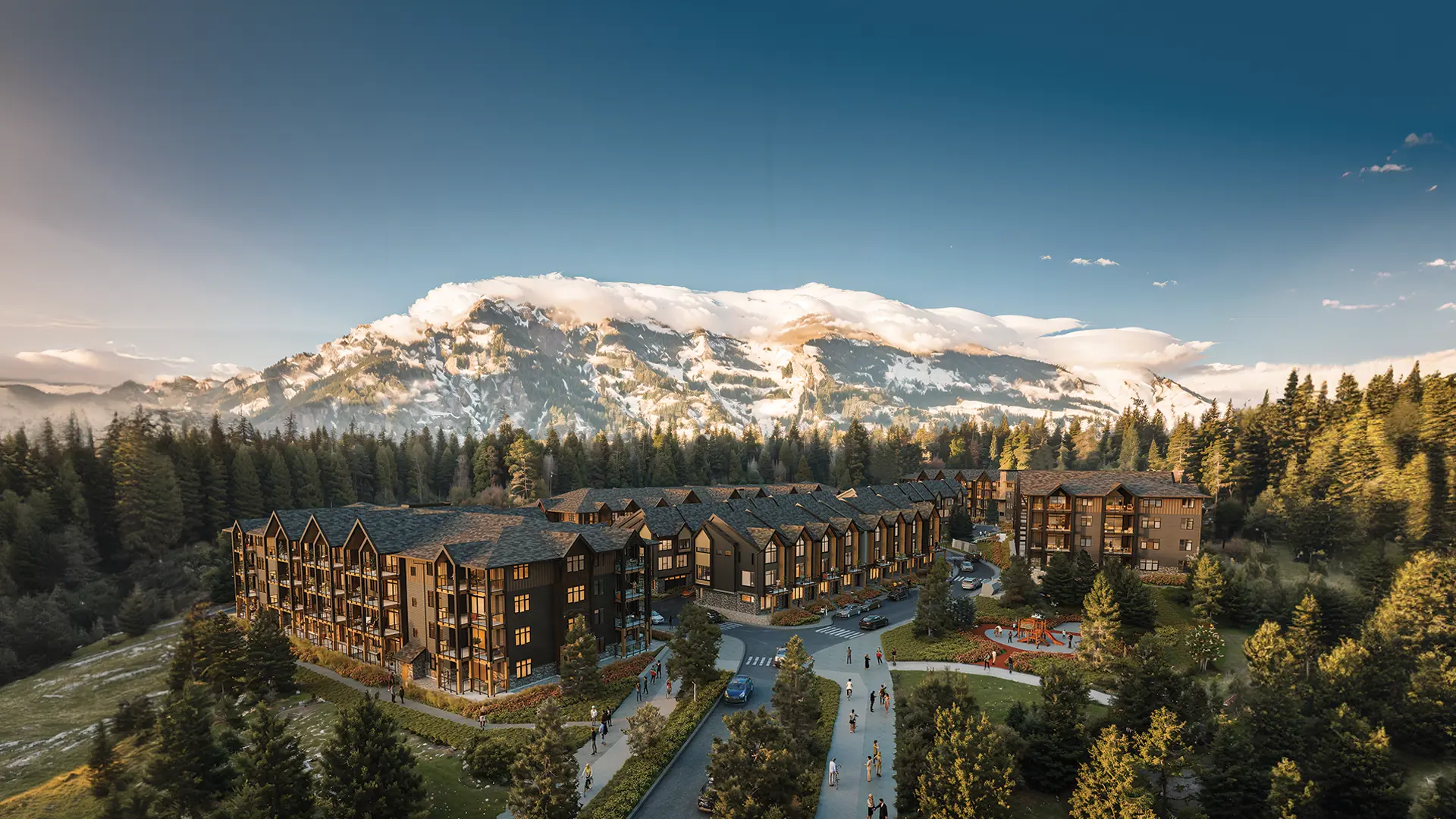 Altitude at Three Sisters Mountain Village - Building 1, Canmore. Artist’s rendering.