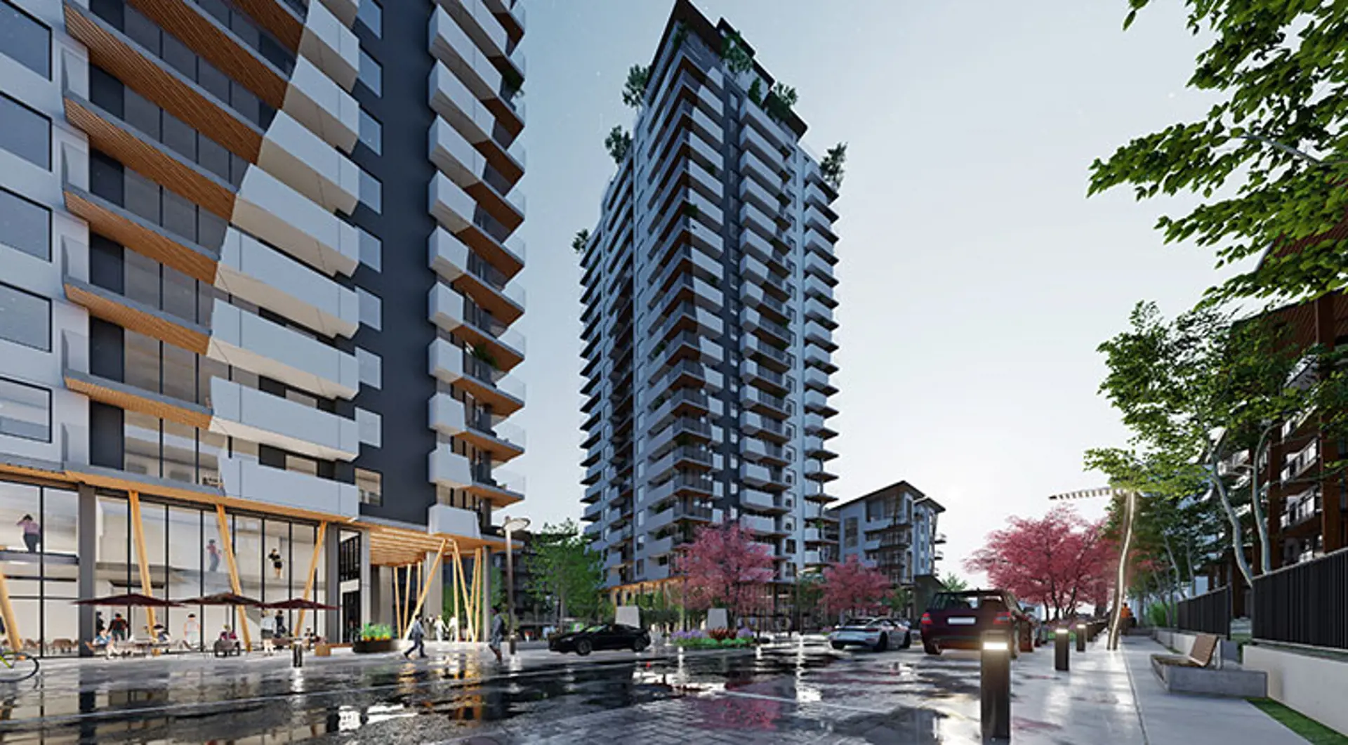 Alyssium at City Gardens, Kamloops. Artist’s rendering.