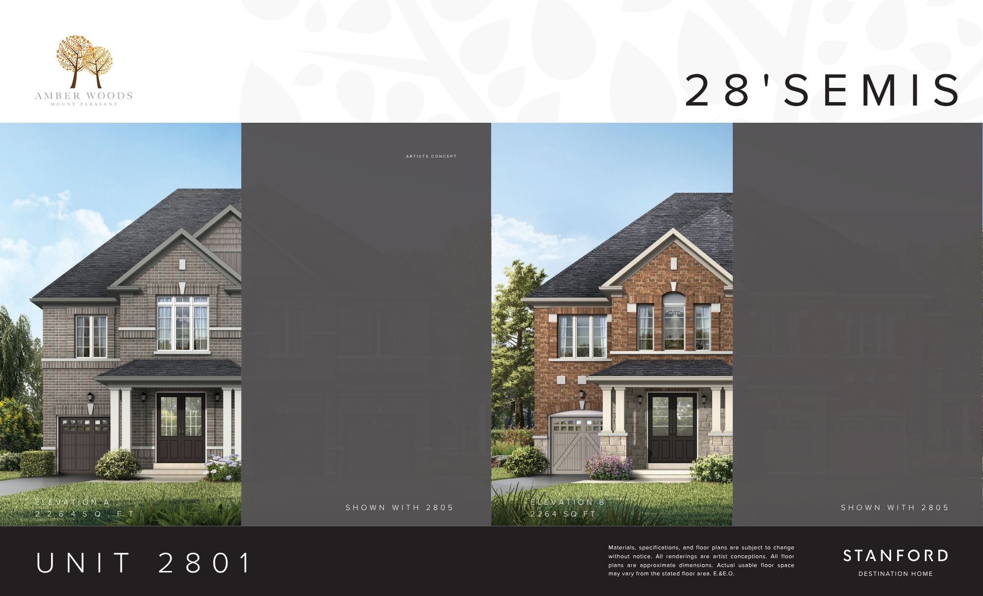 Unit 2801 - Elev. B plan preview