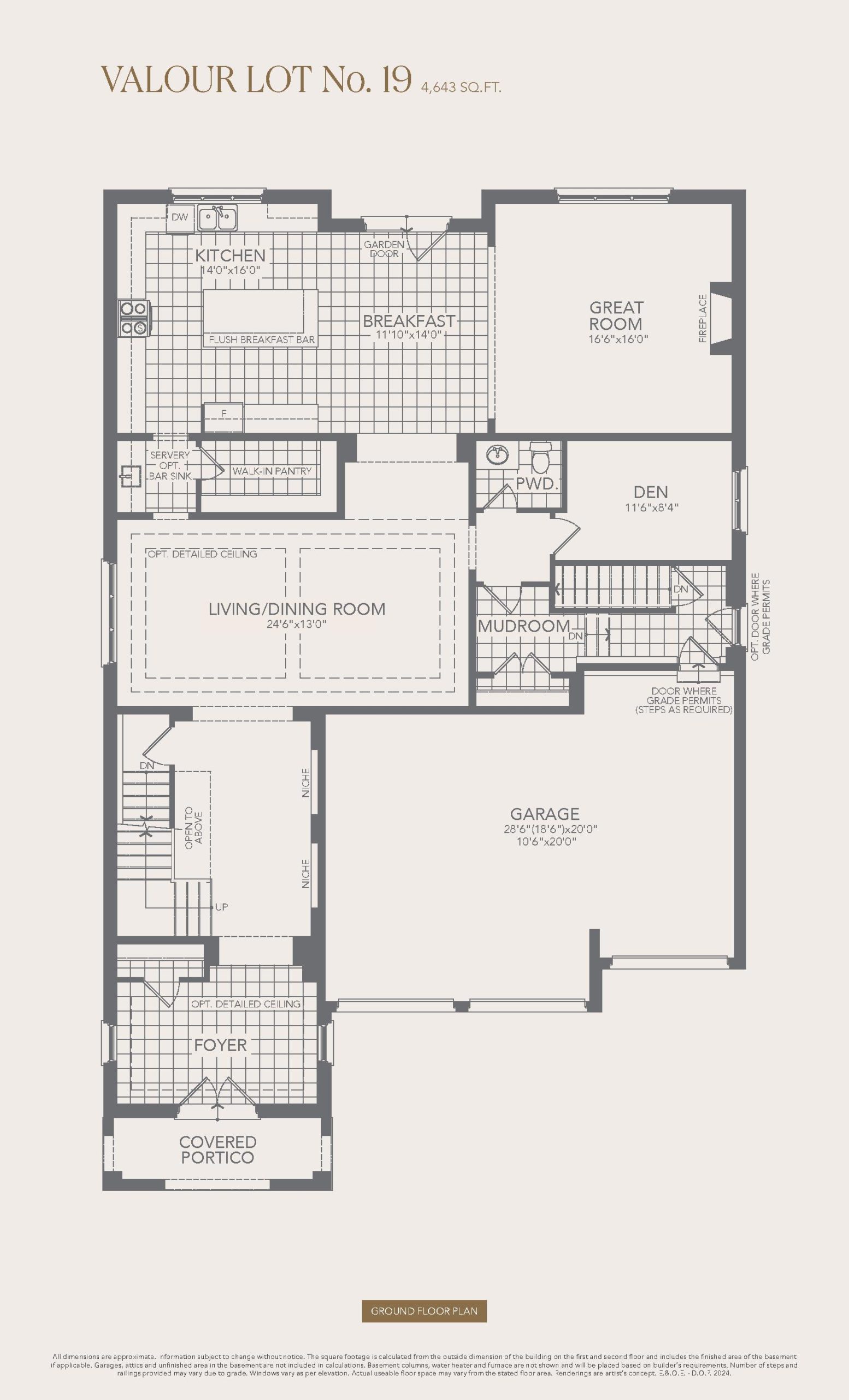 Valour Lot No. 19 plan preview