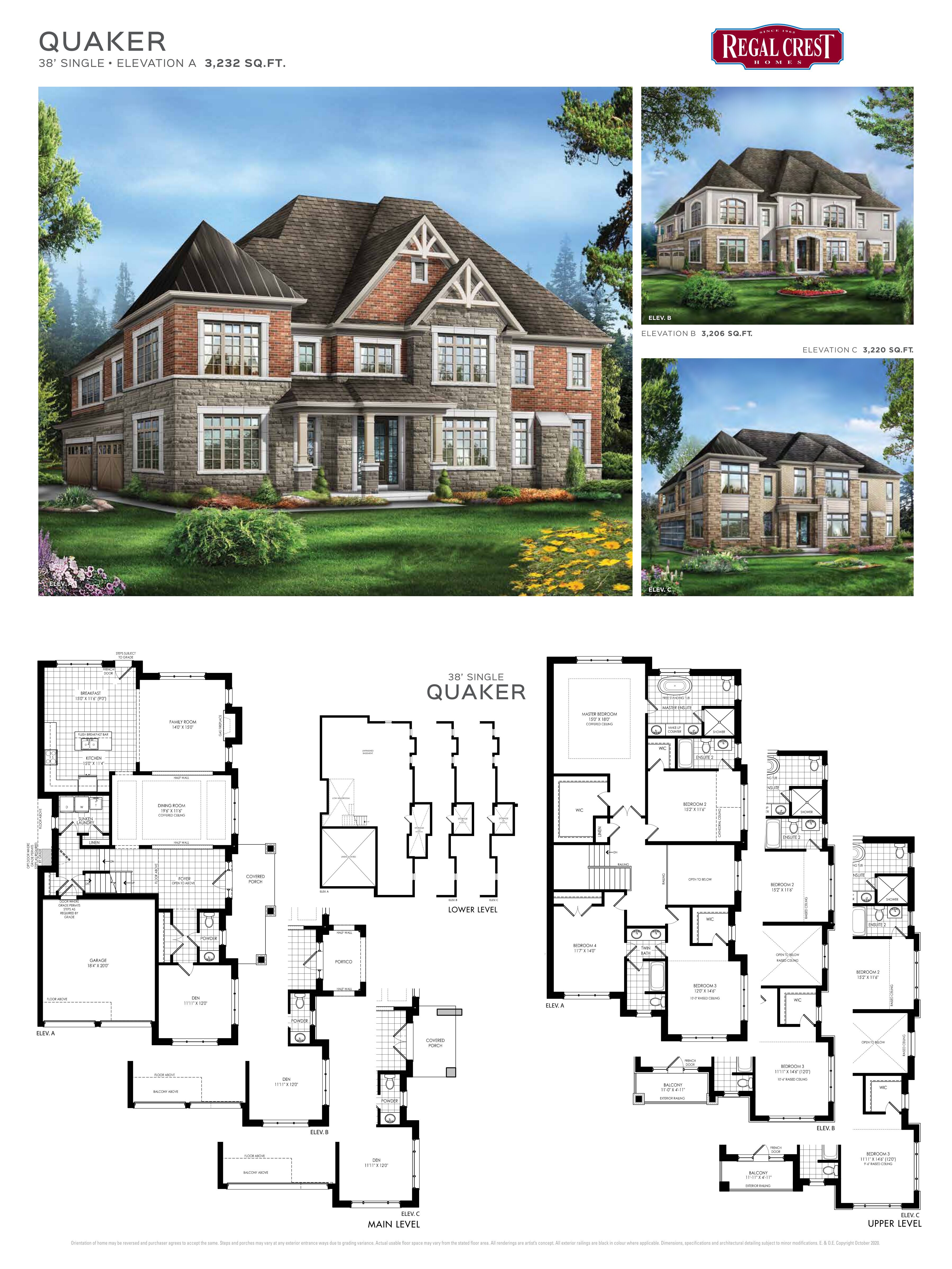 Quaker C floor plan