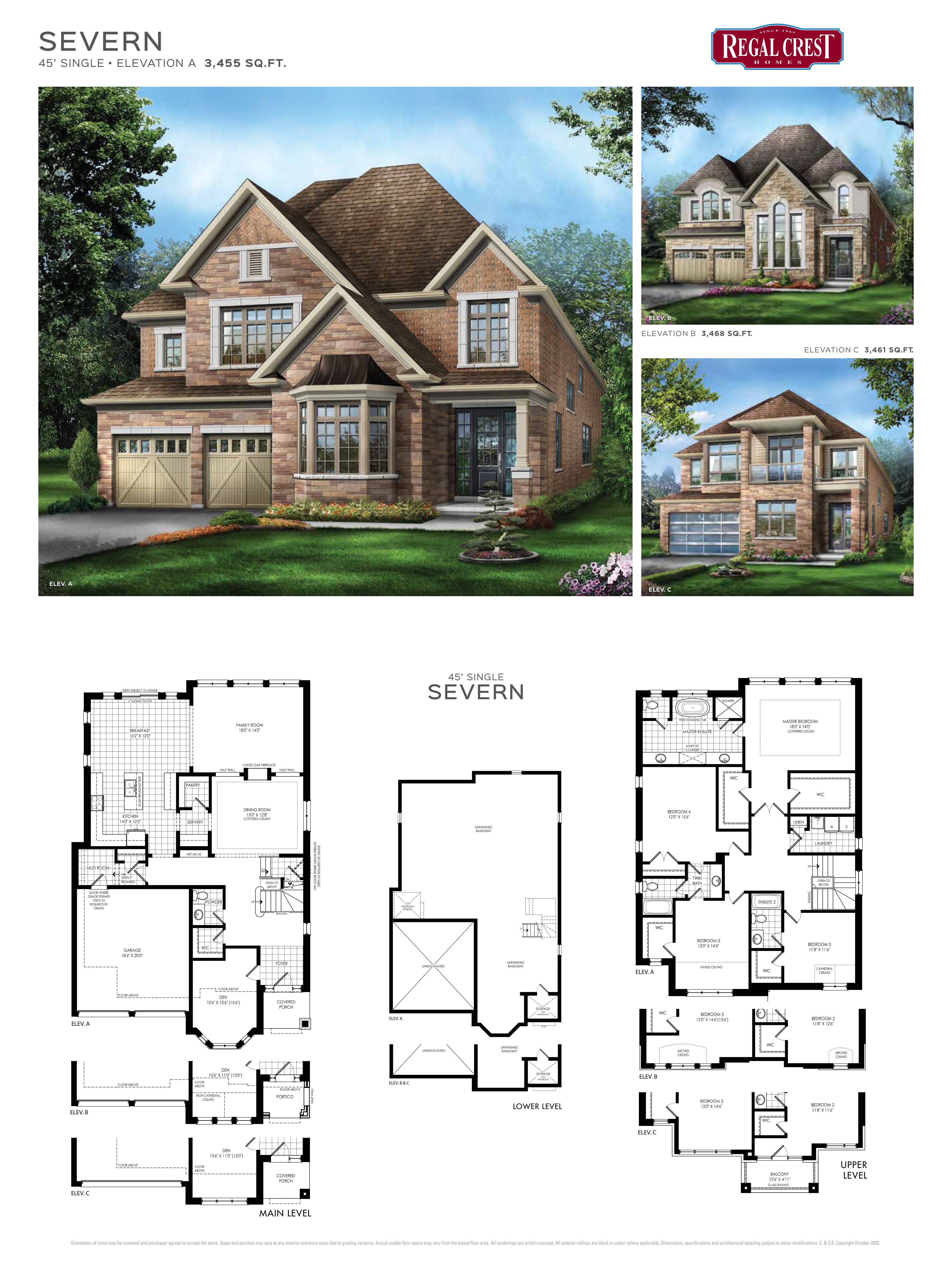 Severn A plan preview