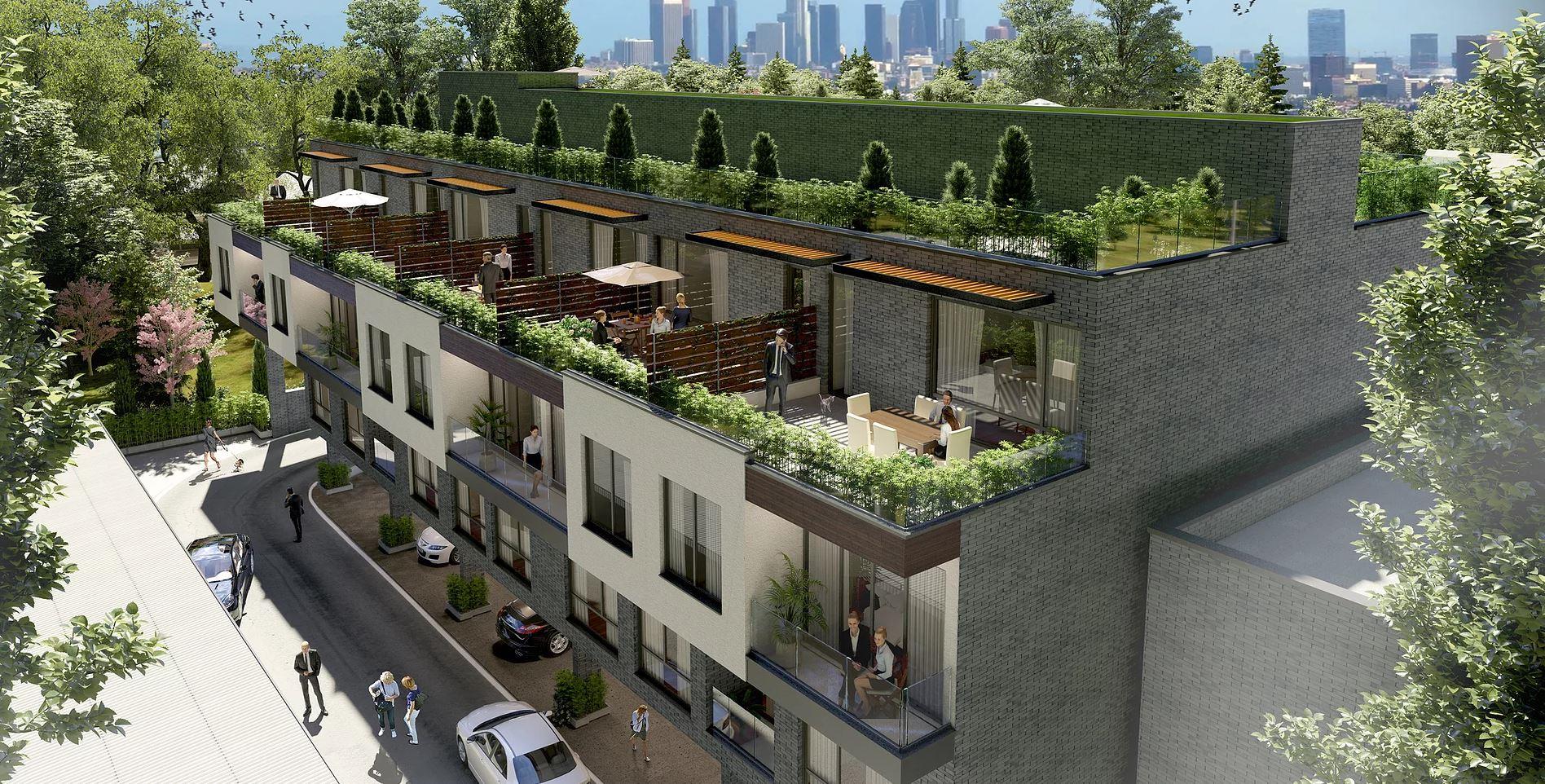 Ancona Park Urban Towns rendering 5
