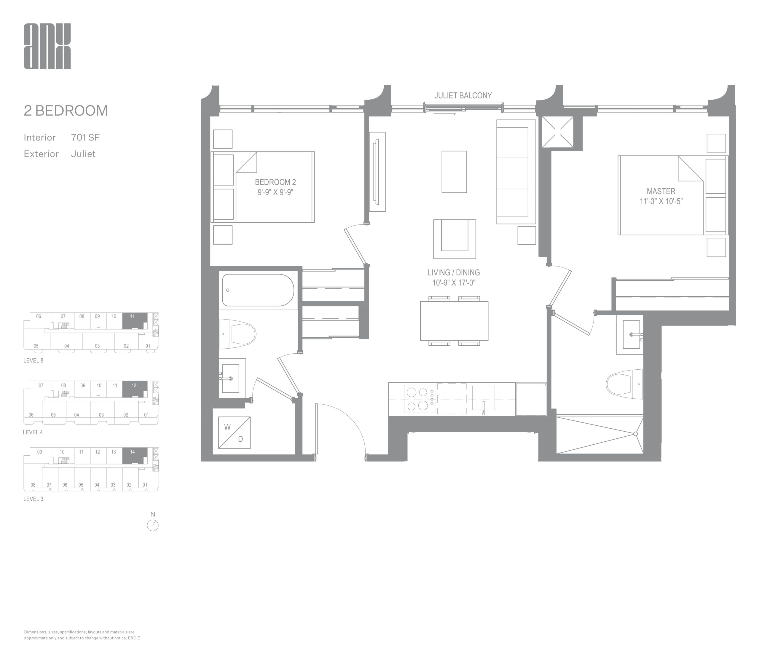 701 SF plan preview