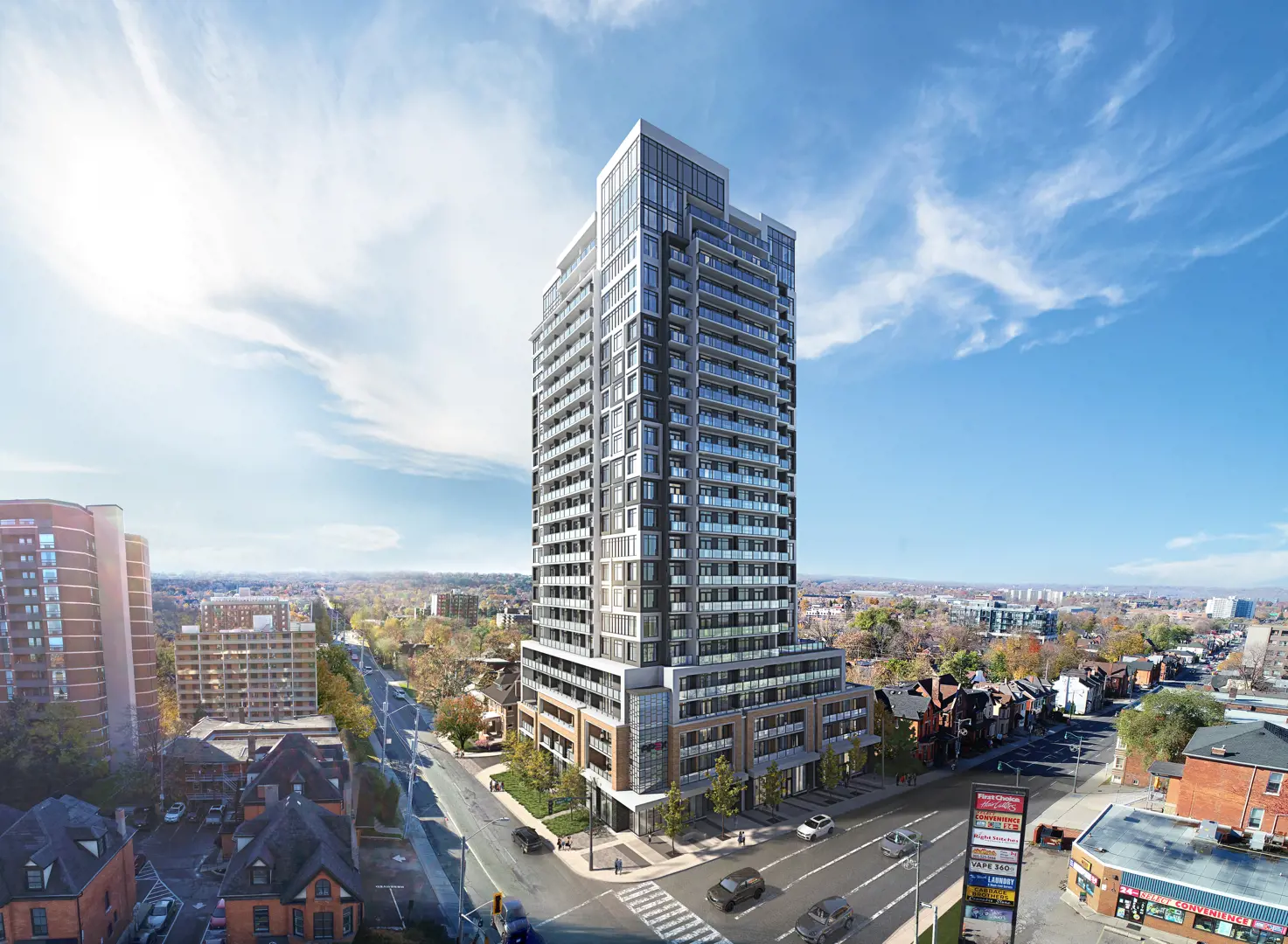 APEX Condos, Hamilton. Artist’s rendering.
