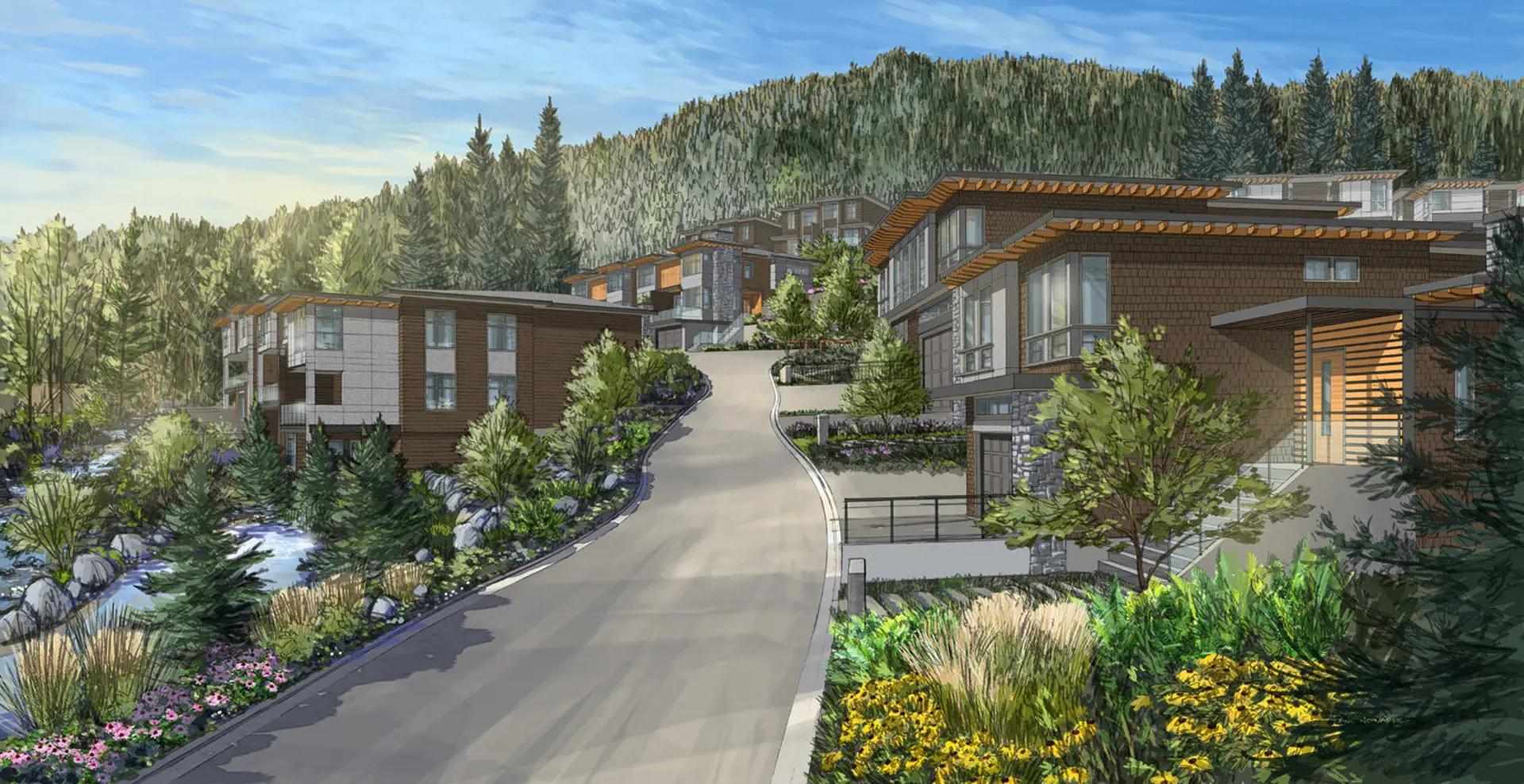 Aquila, West Vancouver. Artist’s rendering.