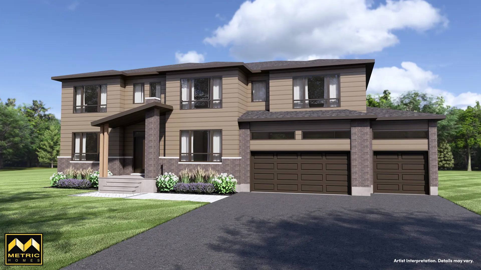 Arbourbrook Estates, Ottawa. Artist’s rendering.