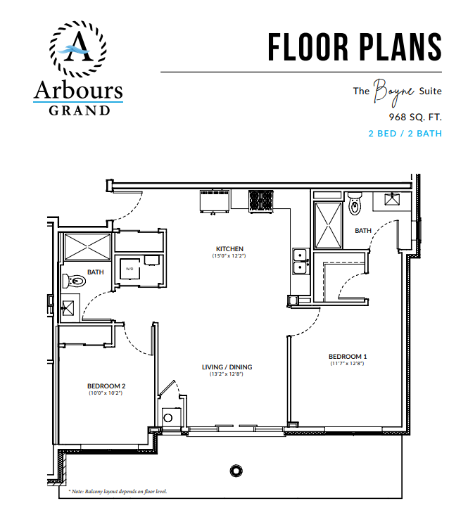 The Boyne floor plan