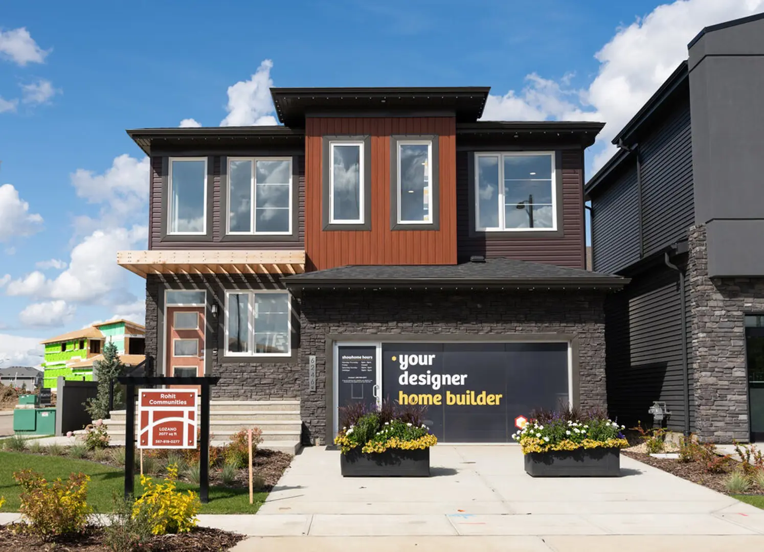Arbours of Keswick - Single Family Homes, Edmonton. Artist’s rendering.