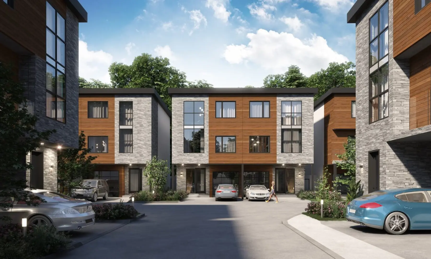 Aria Homes - Single-Family Homes, Newmarket. Artist’s rendering.