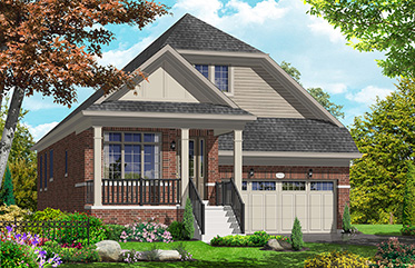 Hillcrest - Elev. B floor plan