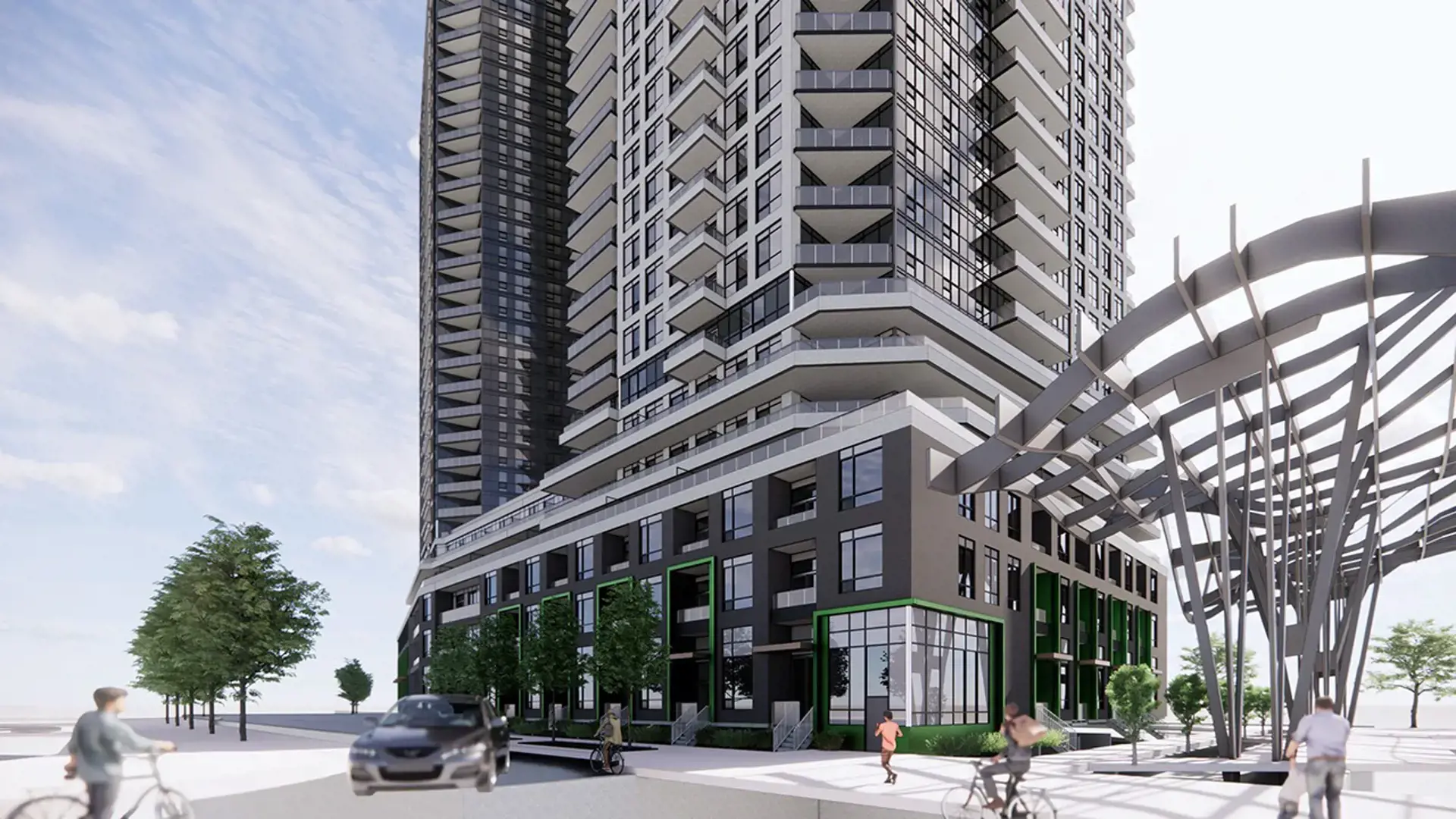 Aspen at Pinnacle Etobicoke, Toronto. Artist’s rendering.