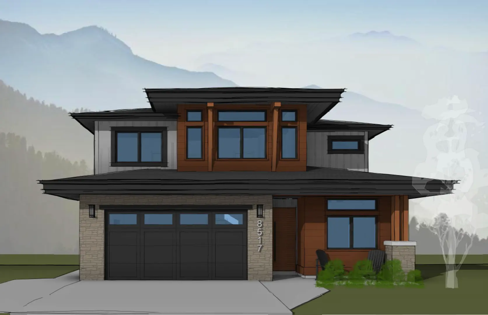 Aspen Woods supplied project rendering