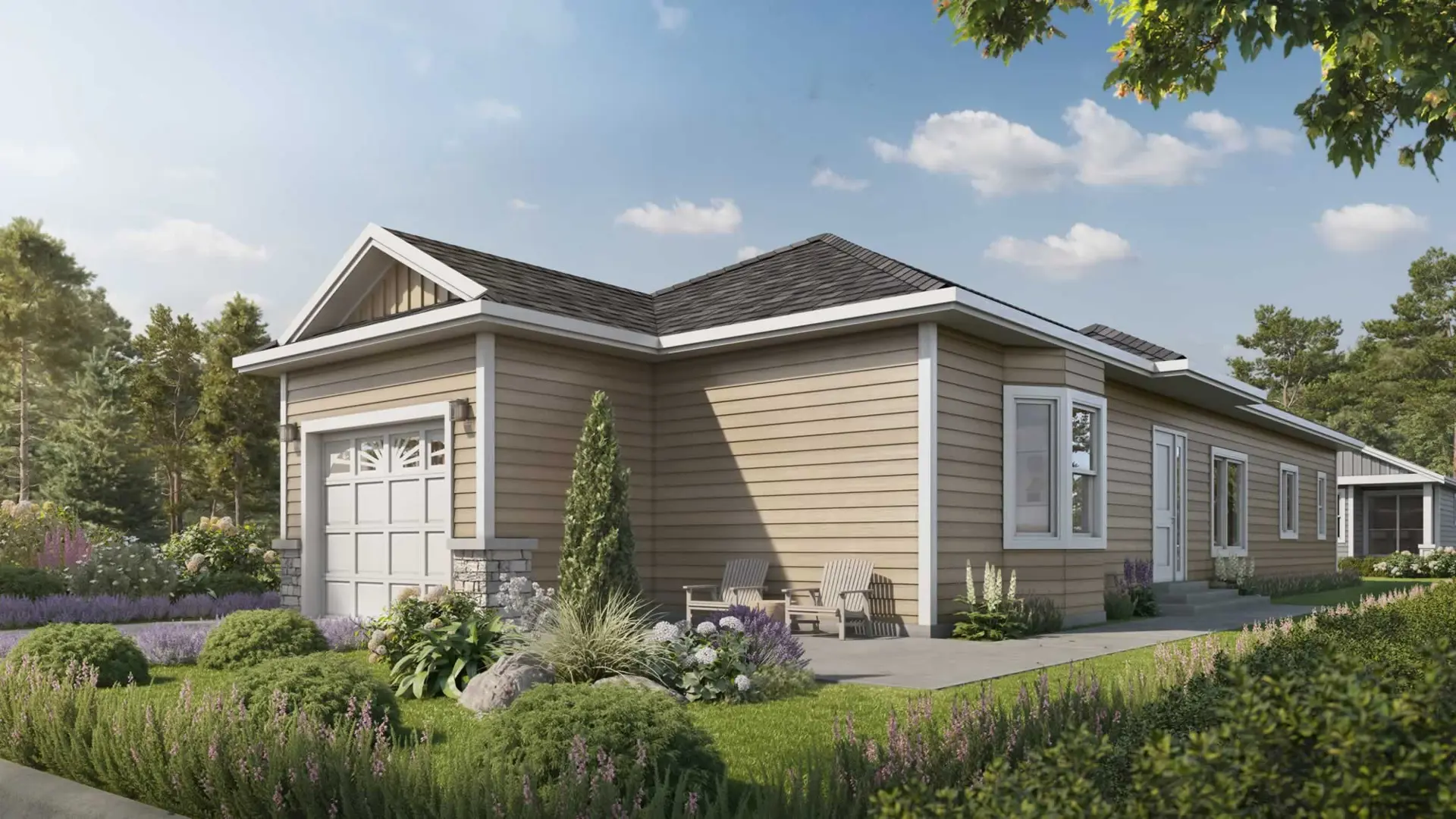 Aspenwood, Prince George. Artist’s rendering.