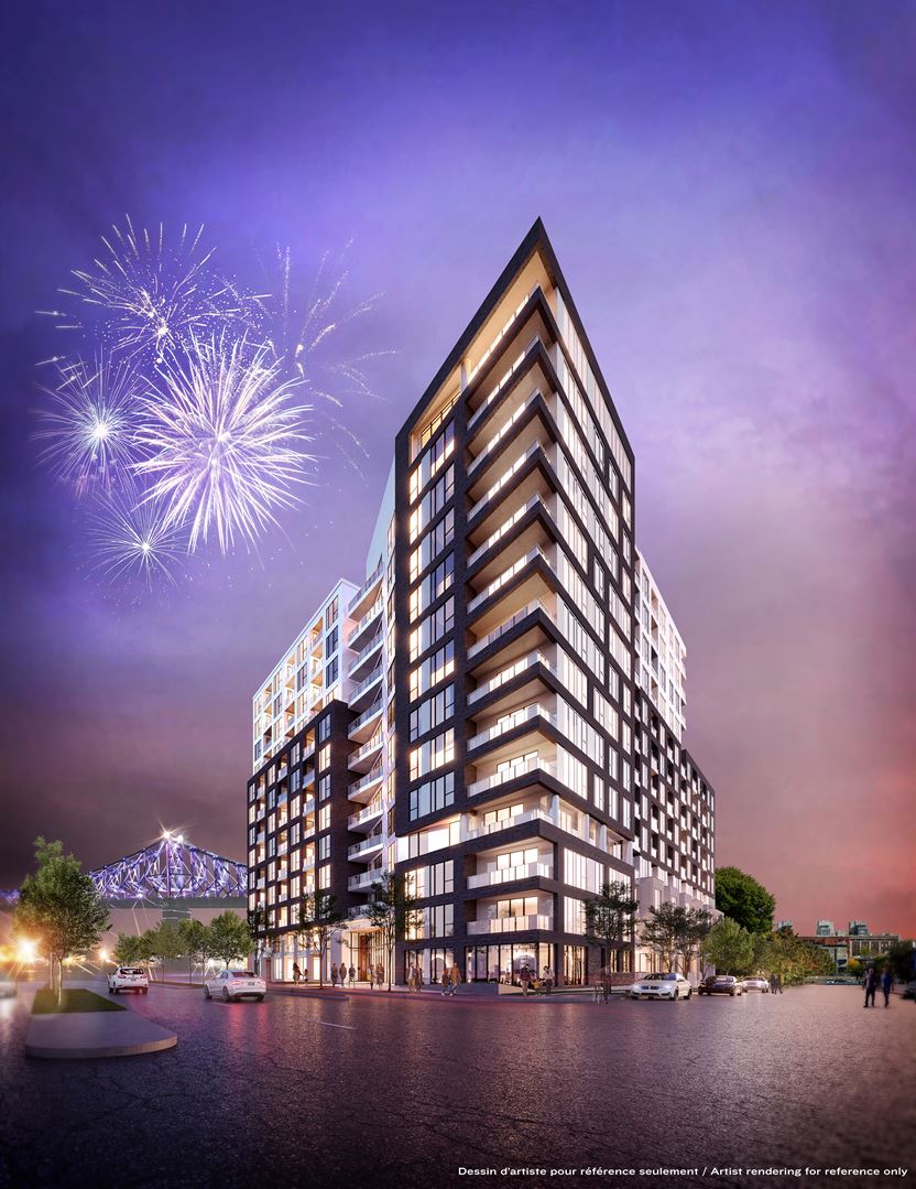 Auguste & Louis Condominiums – Phase 1, Montréal. Illustrative project image.