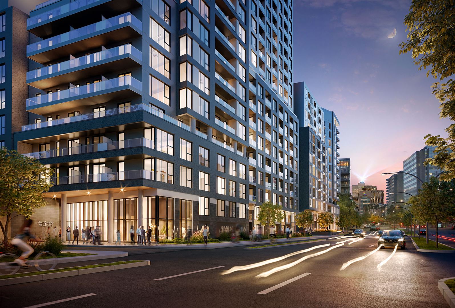 Auguste & Louis Condominiums – Phase 2, Montréal. Artist’s rendering.