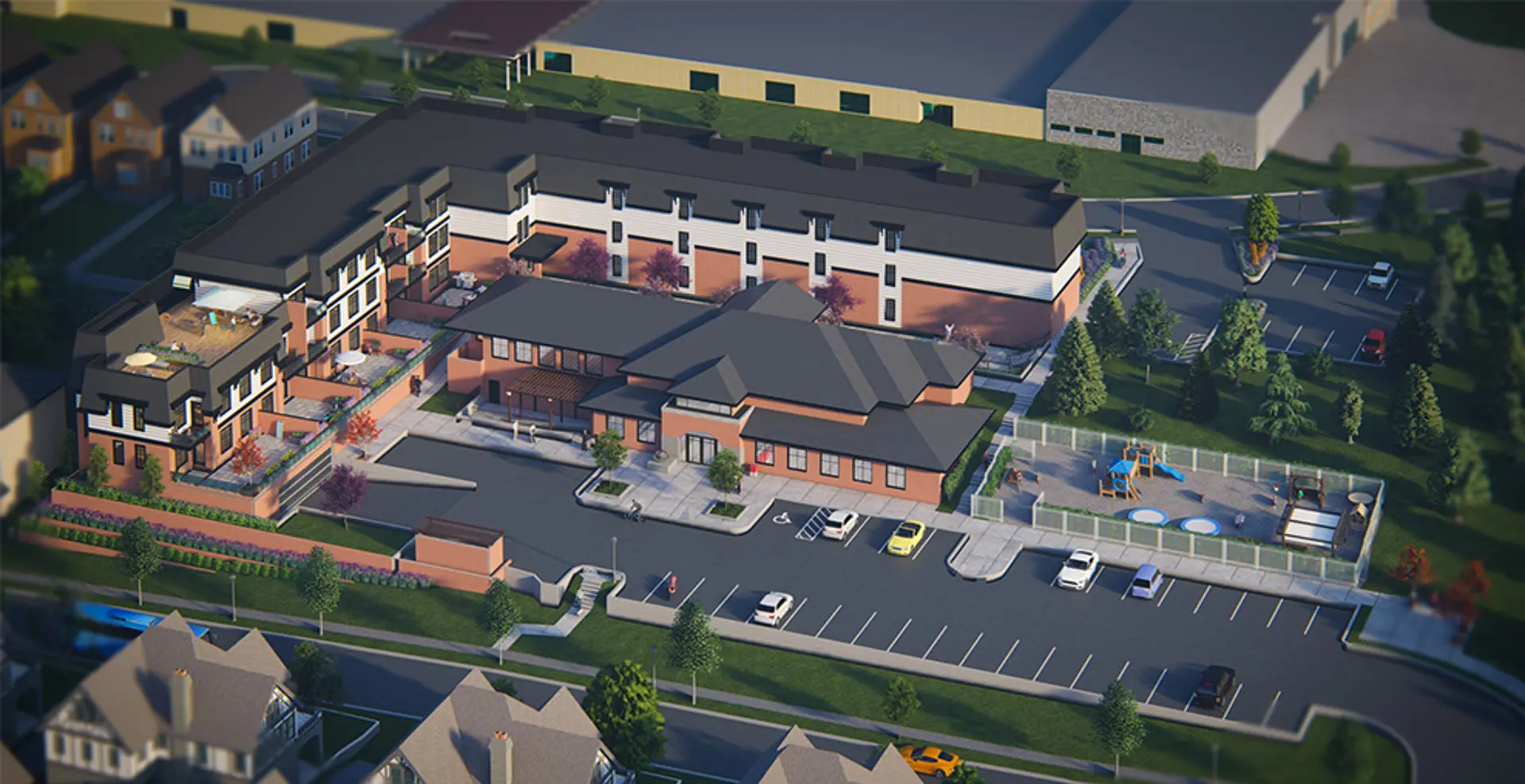 Auguston, Abbotsford. Artist’s rendering.
