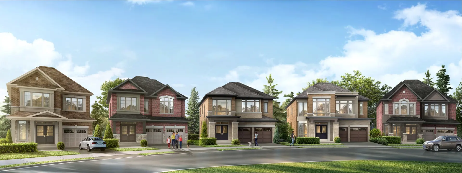 Aurora Trails - Single-Family Homes, Aurora. Artist’s rendering.
