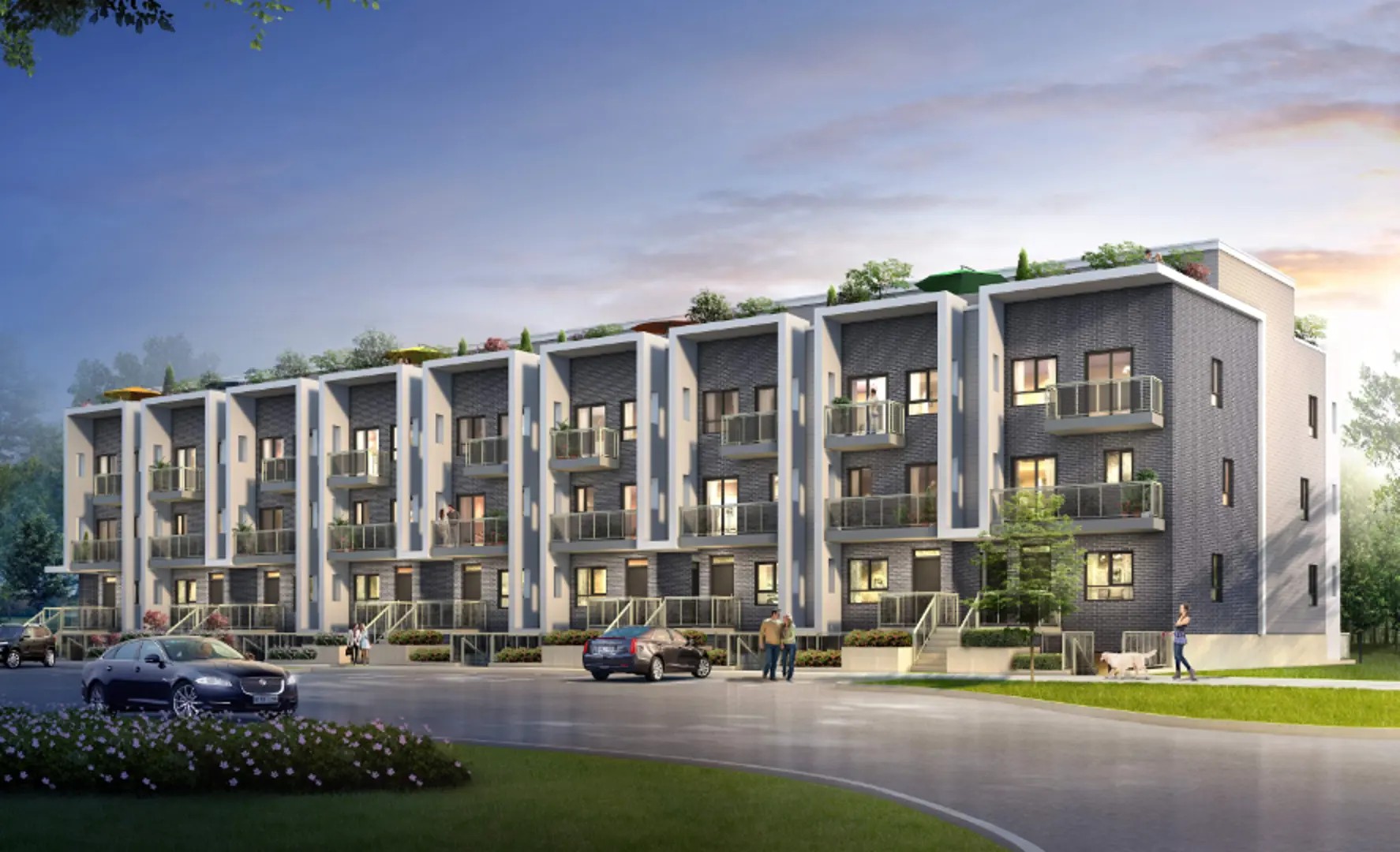 Avalon Urban Towns Phase 4 rendering