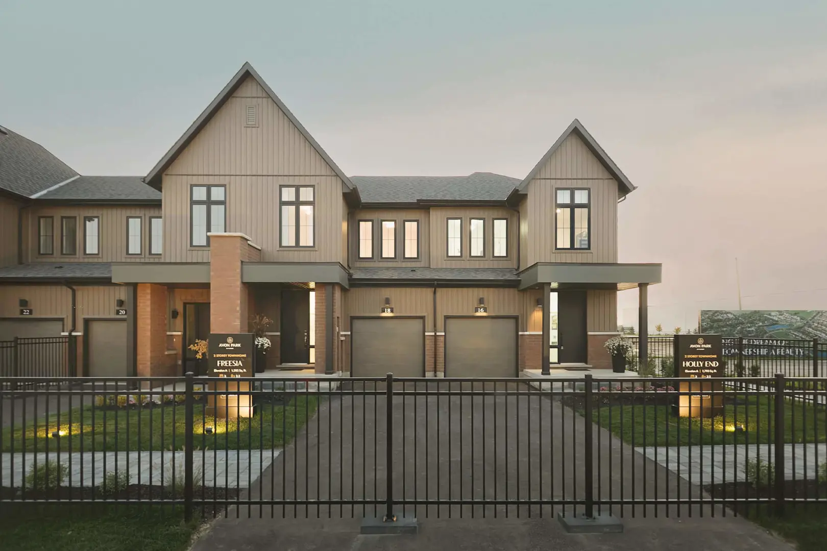 Avon Park, Stratford. Artist’s rendering.