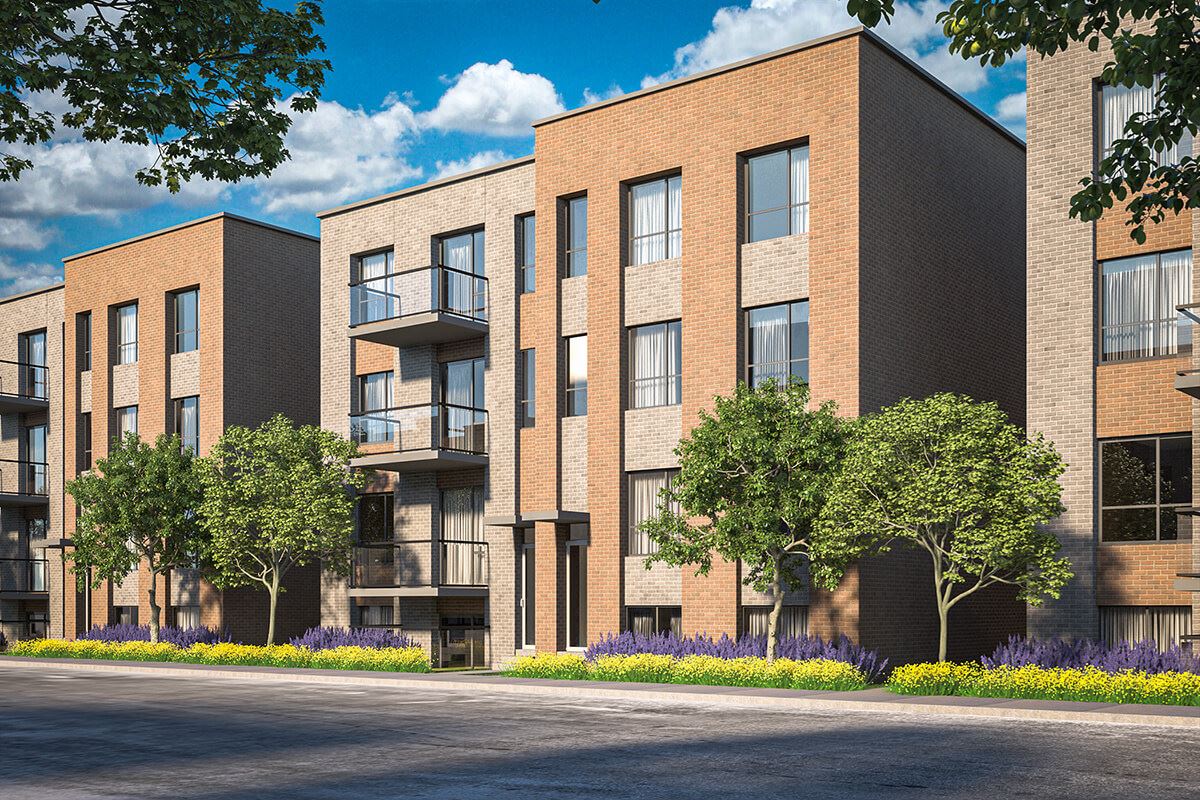 AXE St-Laurent 2 Condos project image. Illustrative rendering.