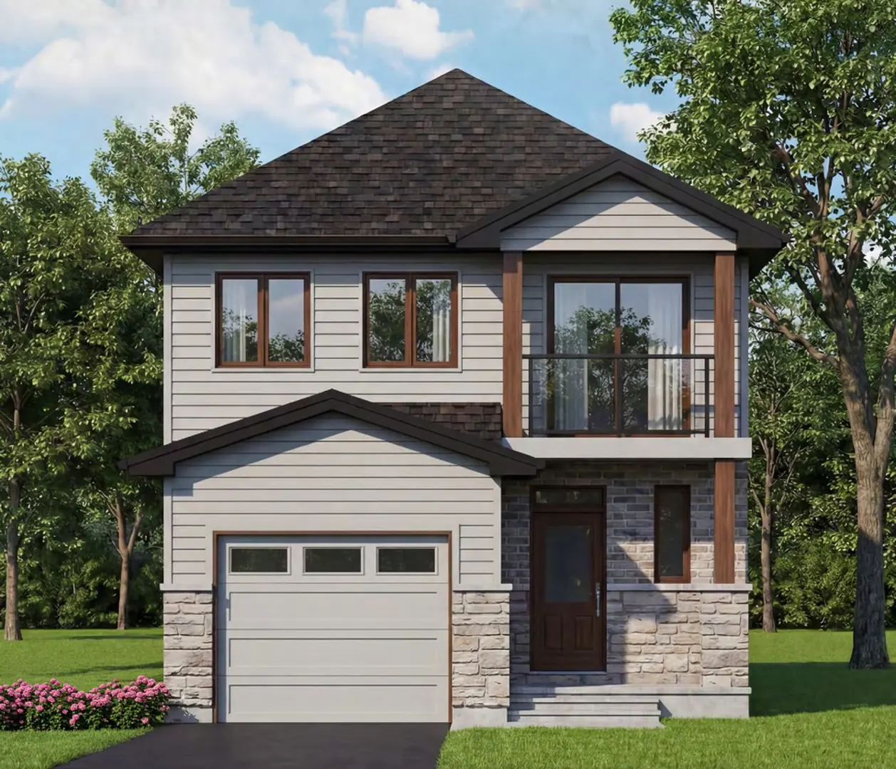 Babcock Mills, Odessa. Artist’s rendering.