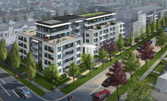 Bailey Condos, Vancouver. Artist’s rendering.