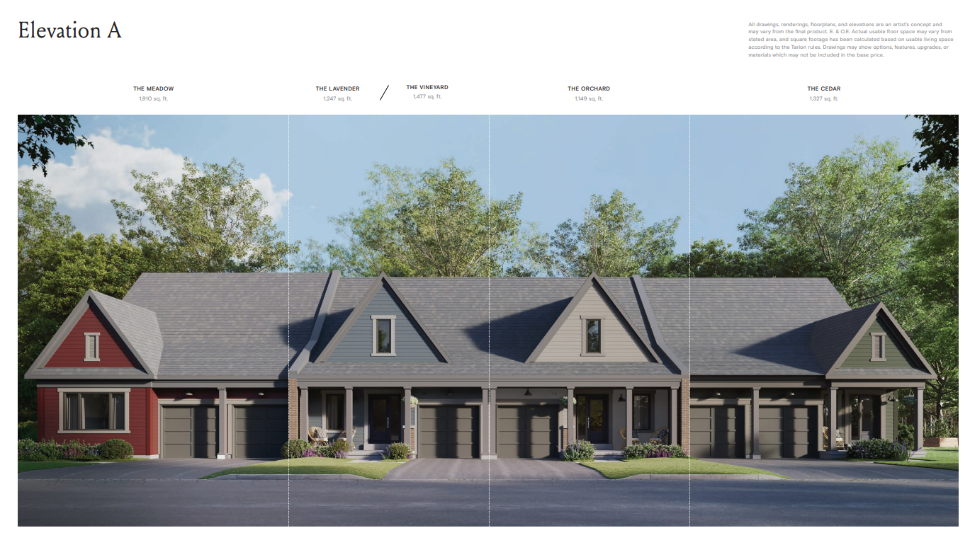 The Orchard - Elev. A plan preview
