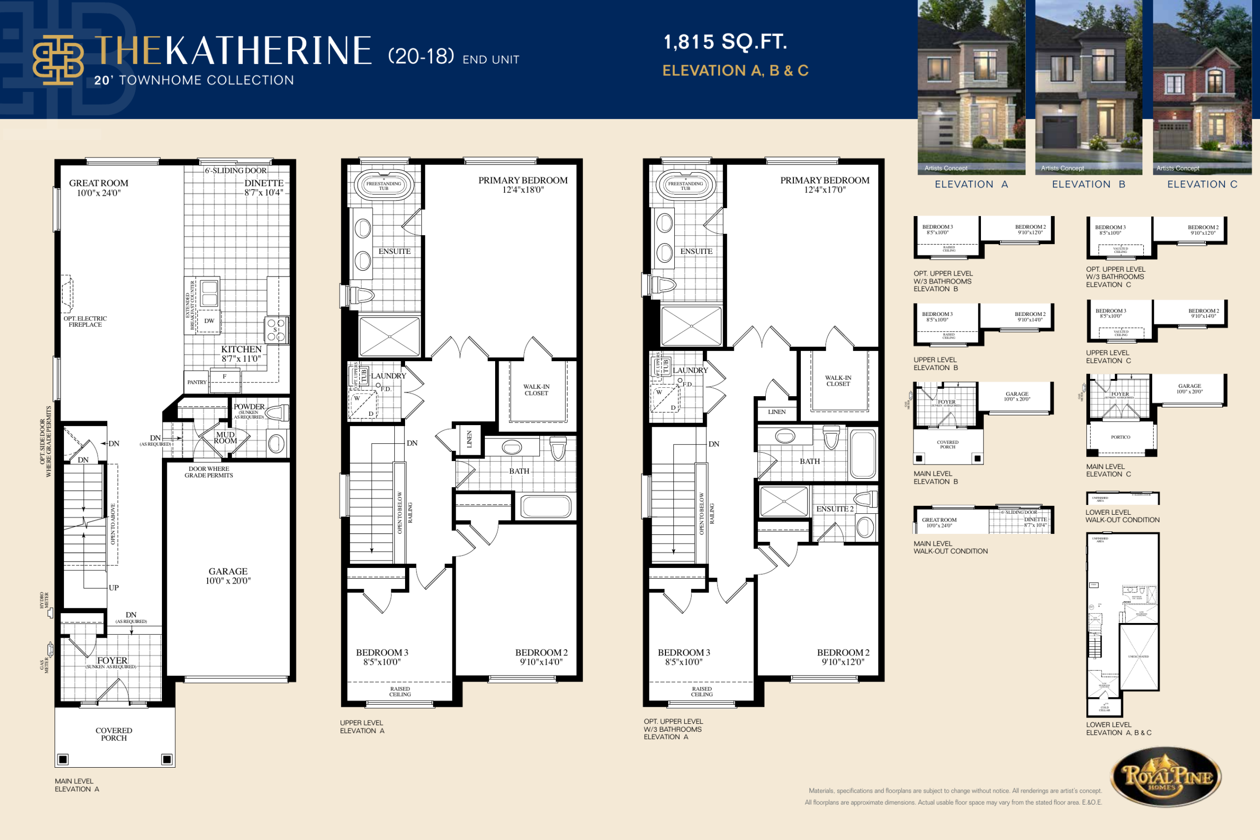 The Katherine End Unit plan preview