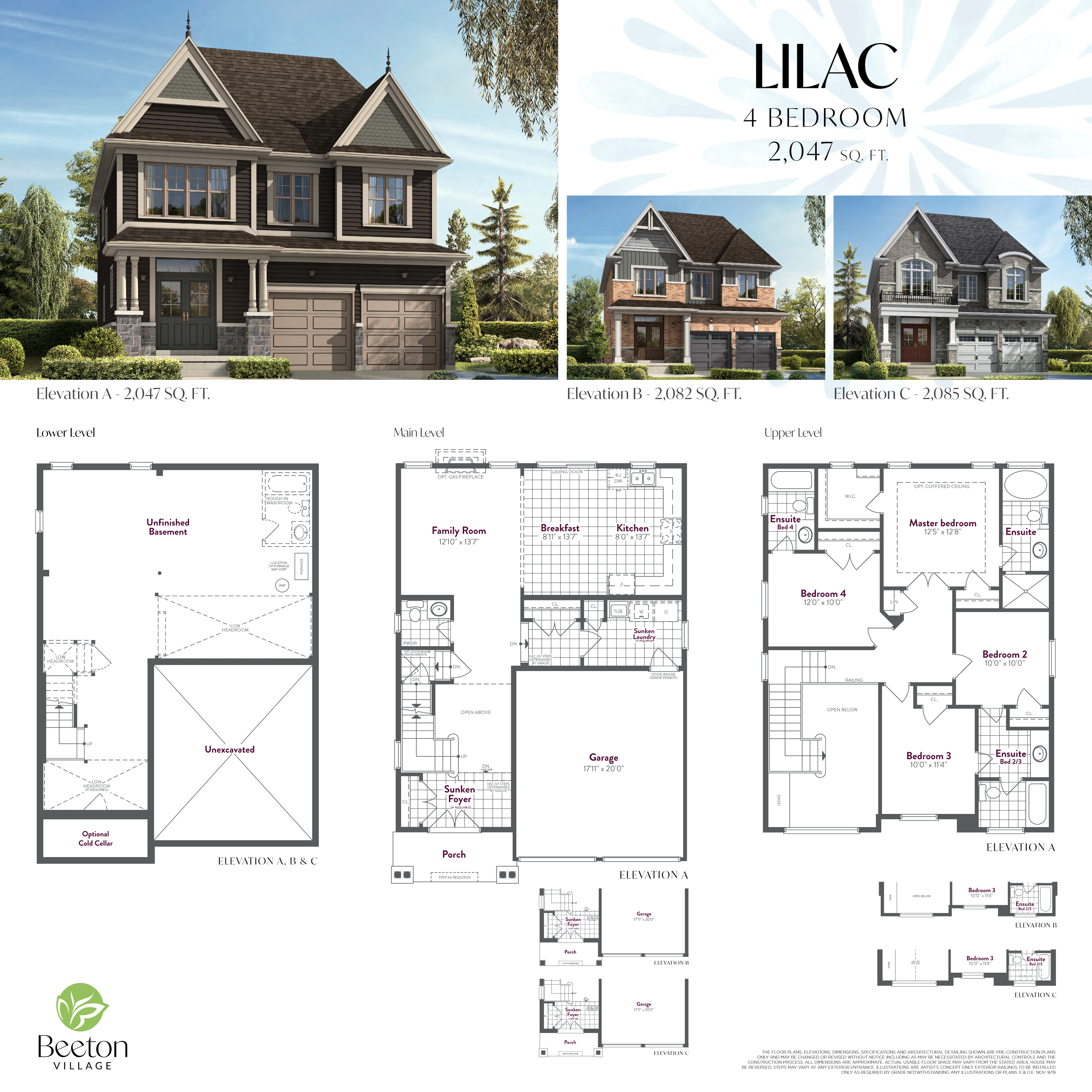 Lilac floor plan