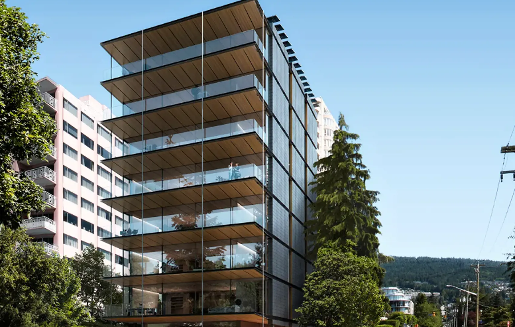 Bellevue Avenue and 22nd Street Condos, West Vancouver. Artist’s rendering.