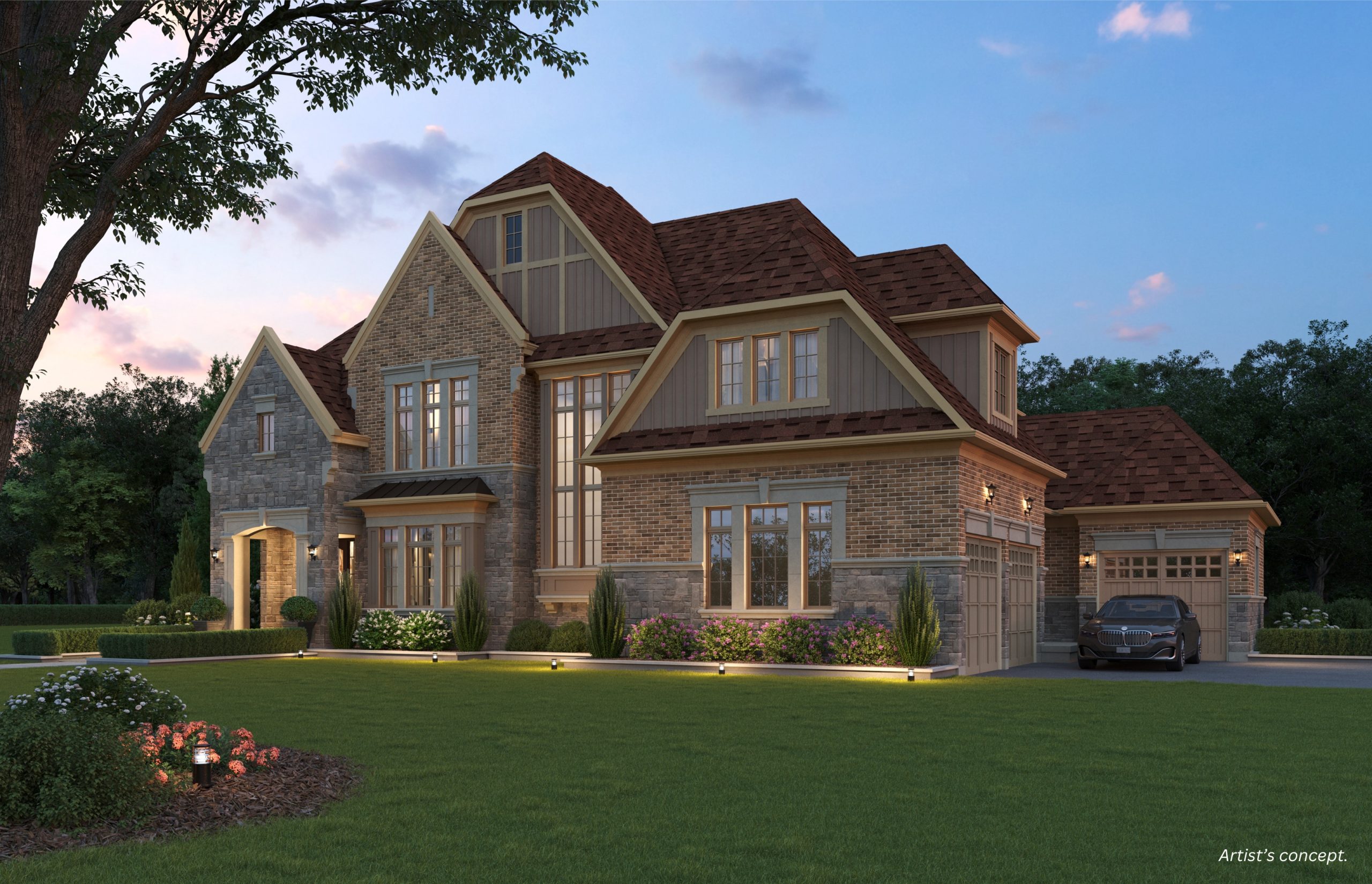 Belwood Estates Homes, Fergus. Artist’s rendering.