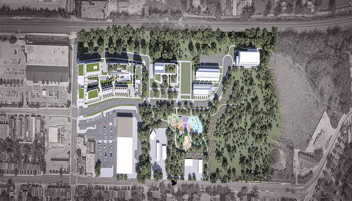 New modern condominium and townhome development in Birch Cliff neighbourhood