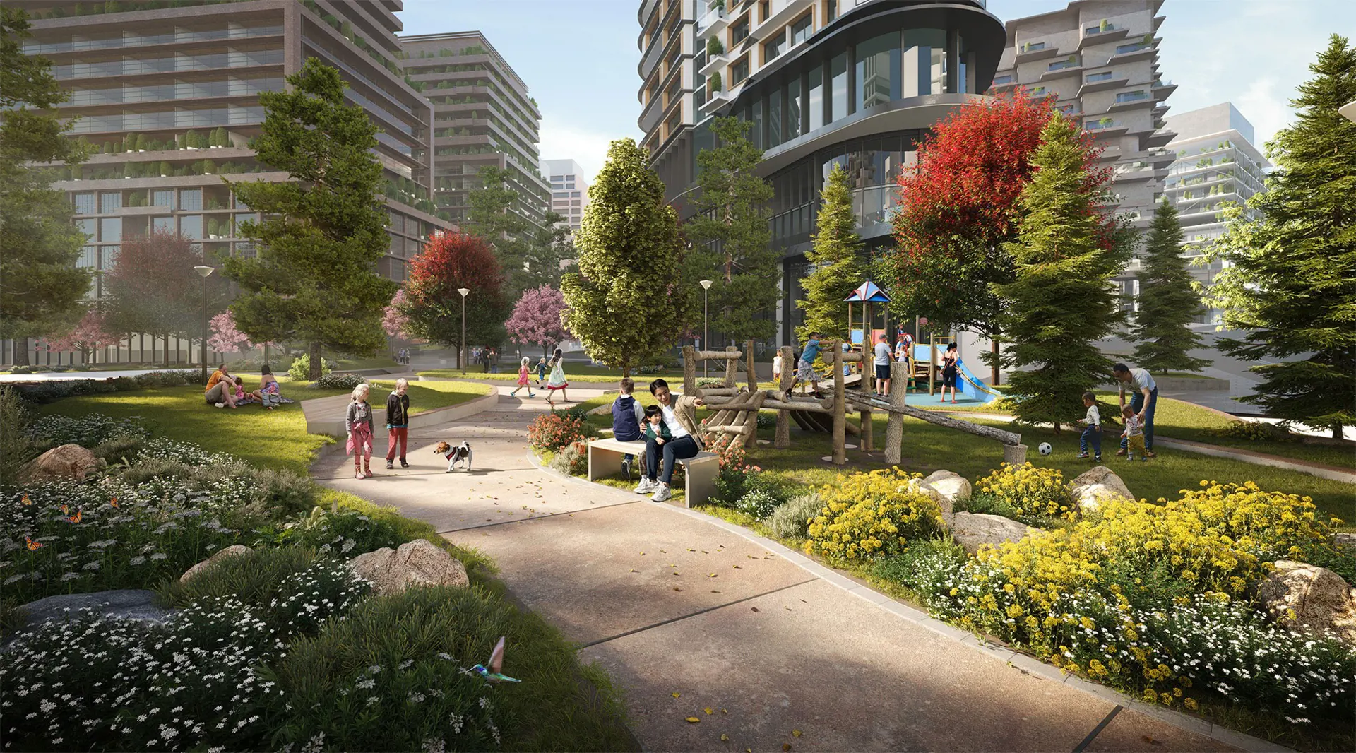 Burnaby Lake Village Rendering