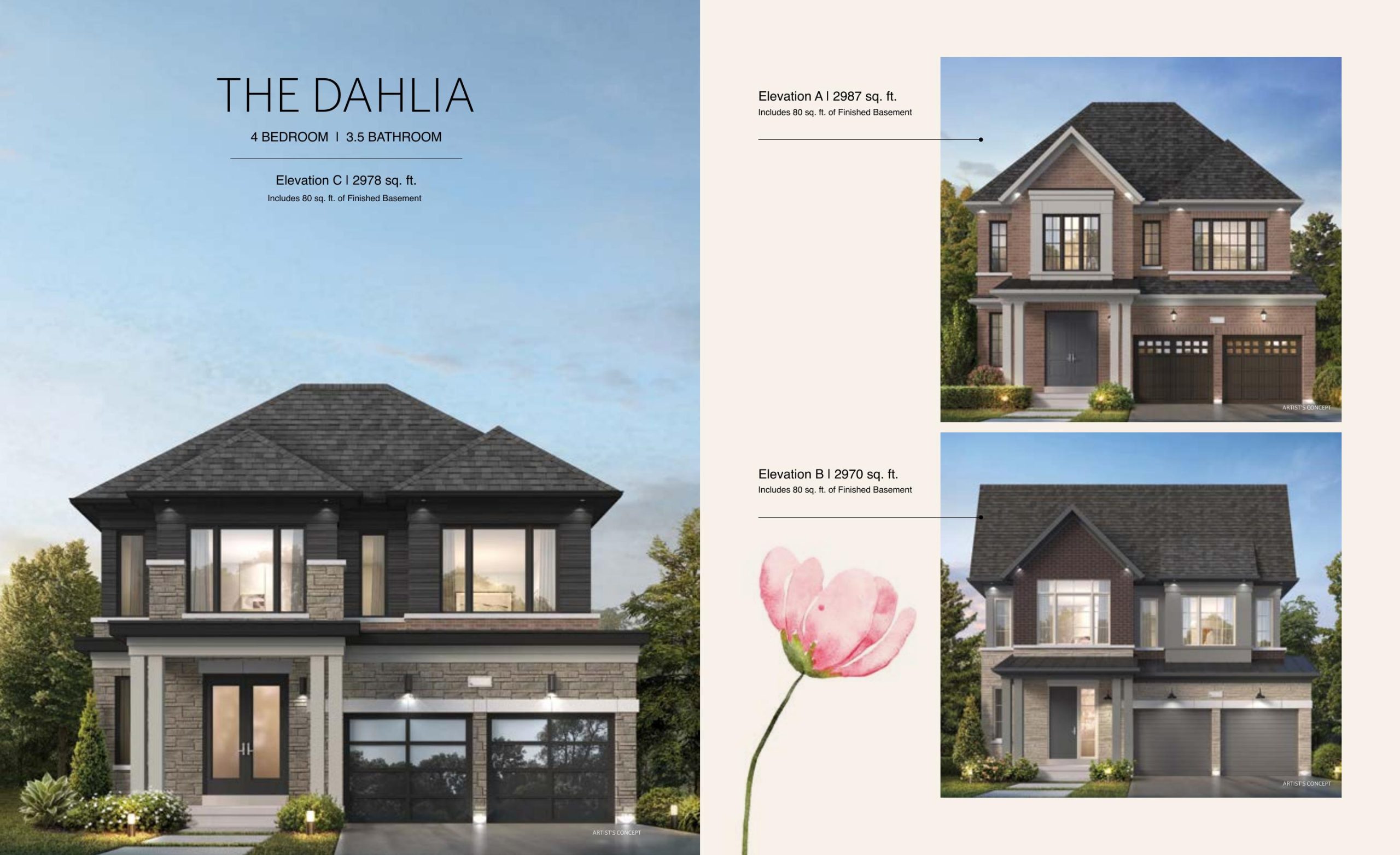 The Dahlia plan preview