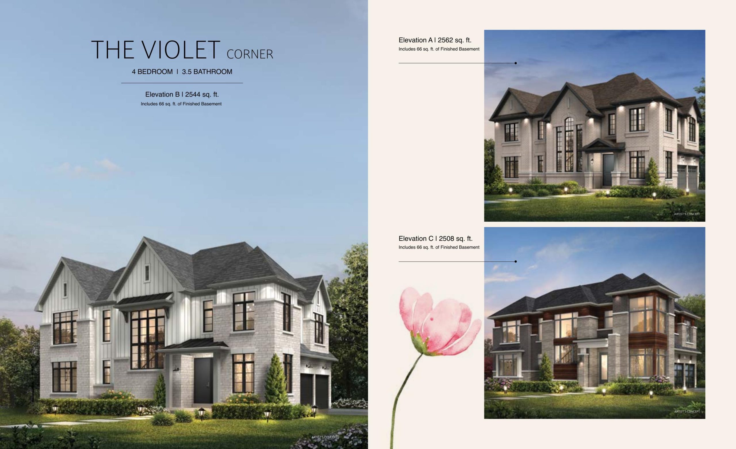 The Violet (Corner) plan preview