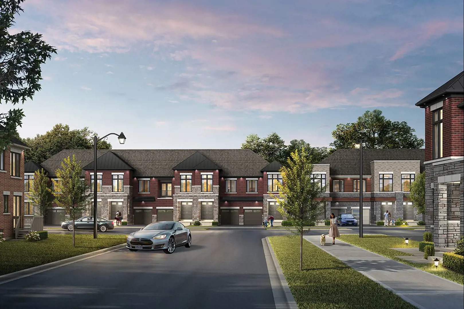 Bodhi Townhome Living, Brampton. Artist’s rendering.