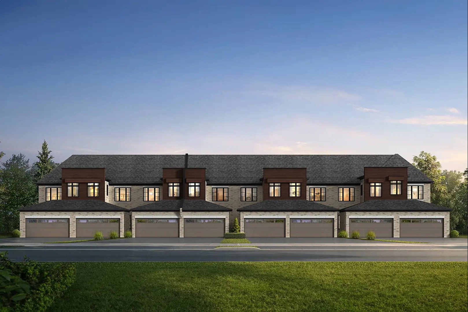 Bodhi Townhome Living rendering 2