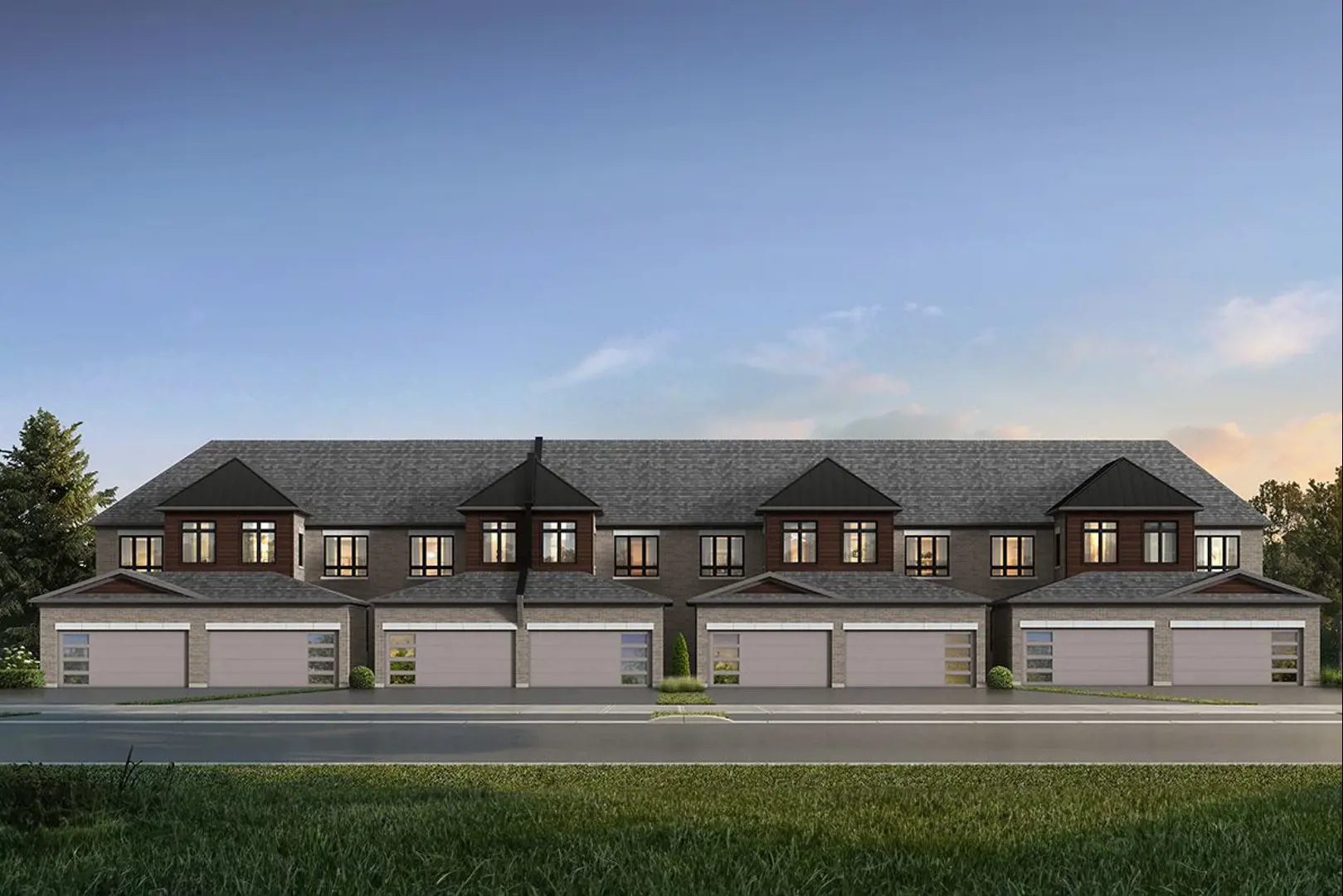 Bodhi Townhome Living rendering 3
