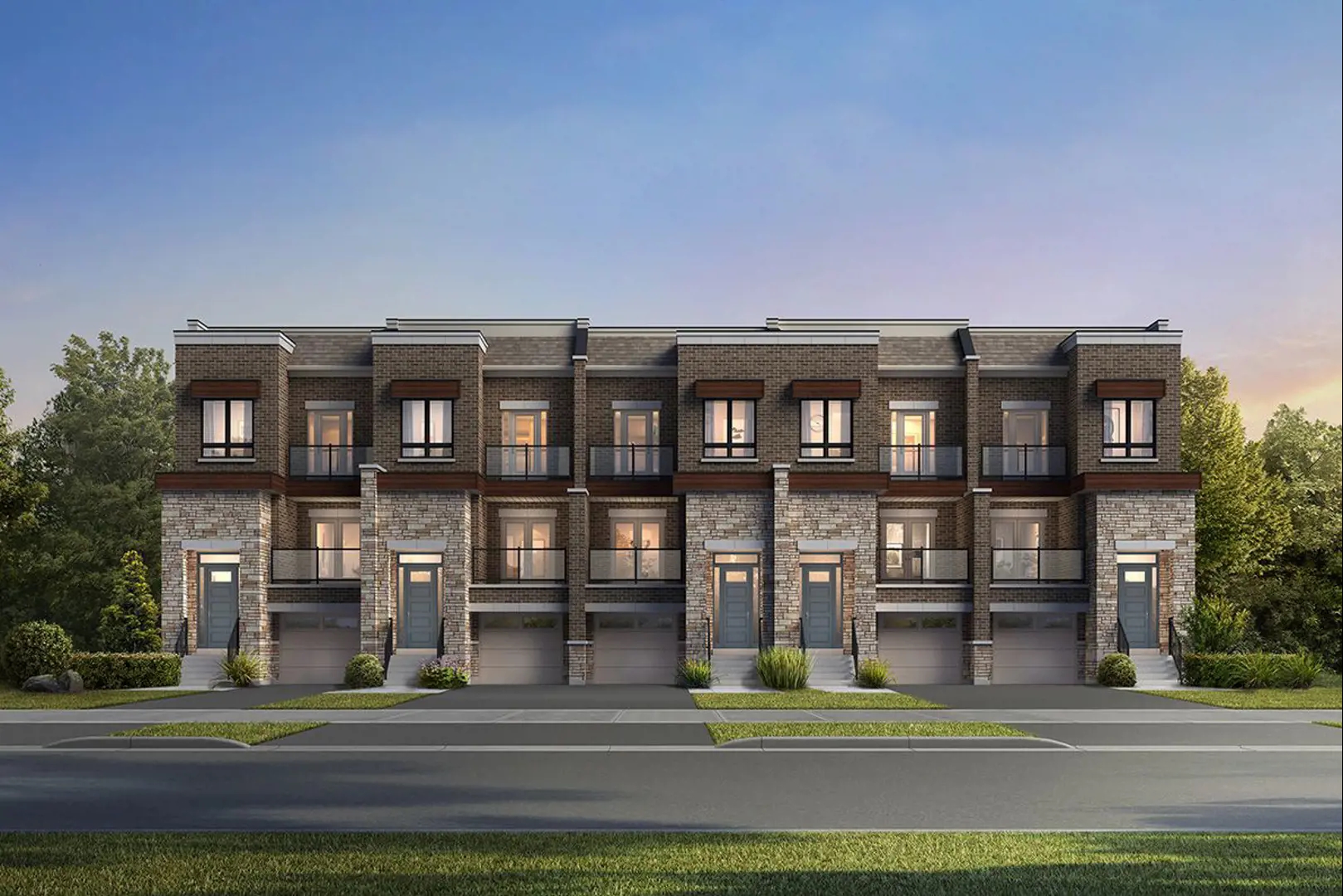 Bodhi Townhome Living rendering 5