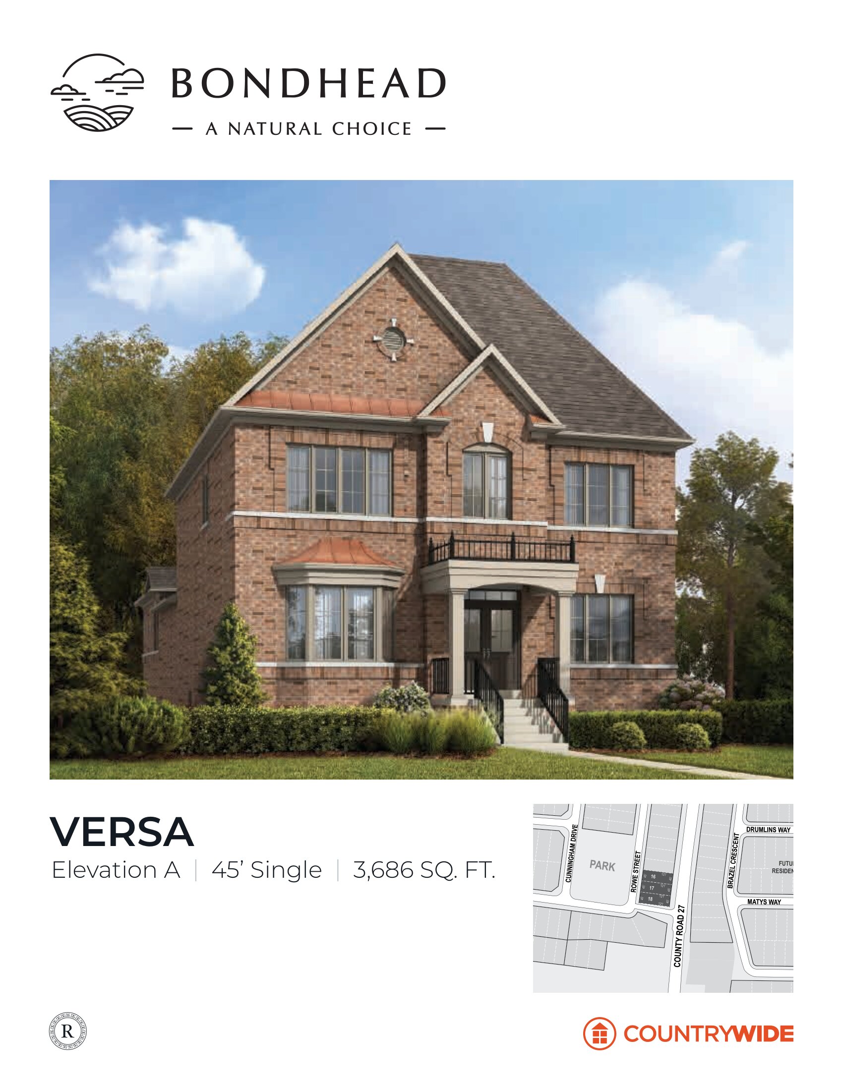 The Versa A floor plan