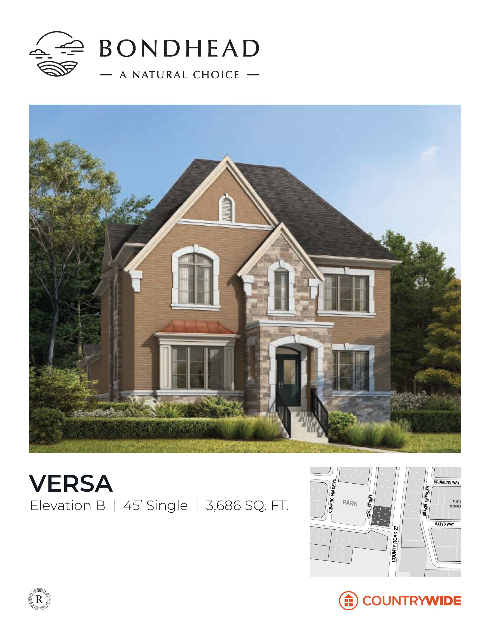 The Versa B floor plan