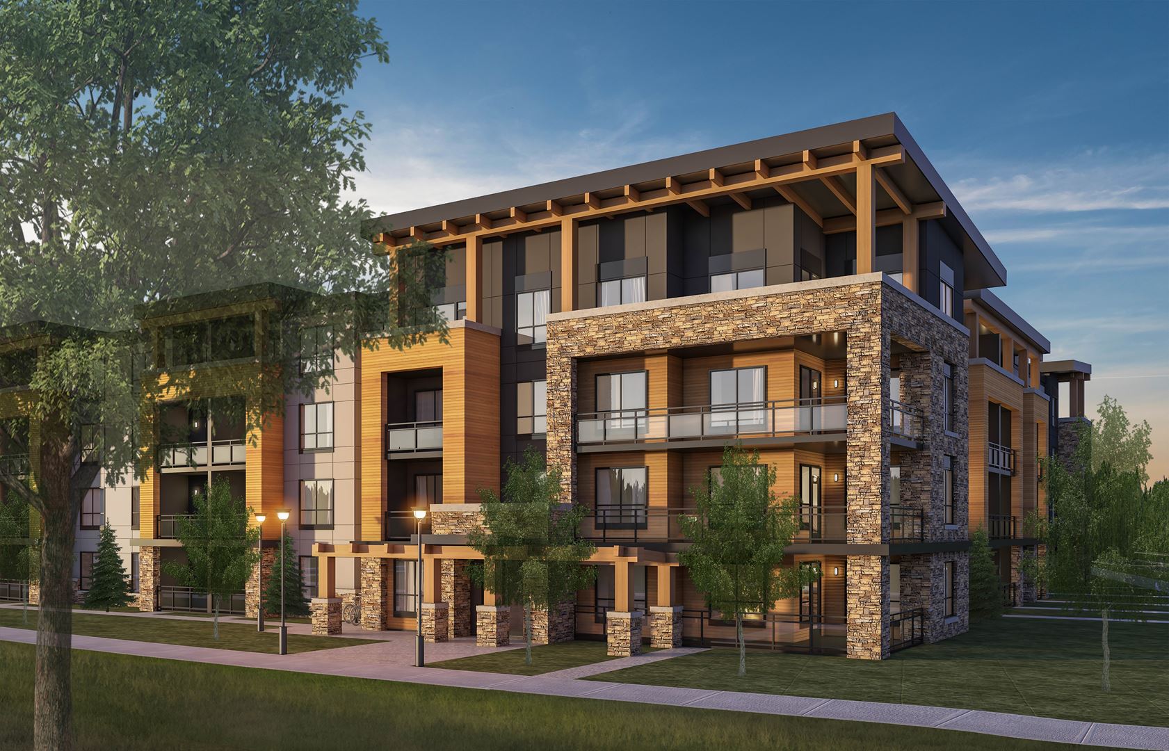 Bow 360 Condos rendering