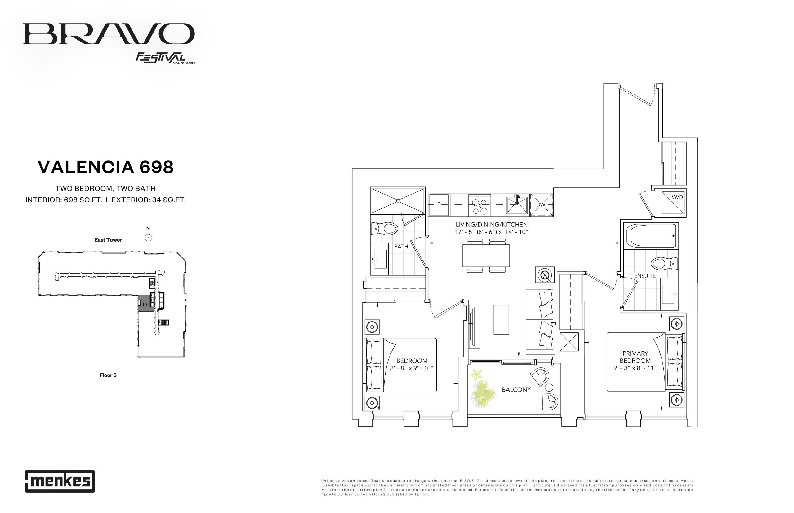Valencia 698 plan preview