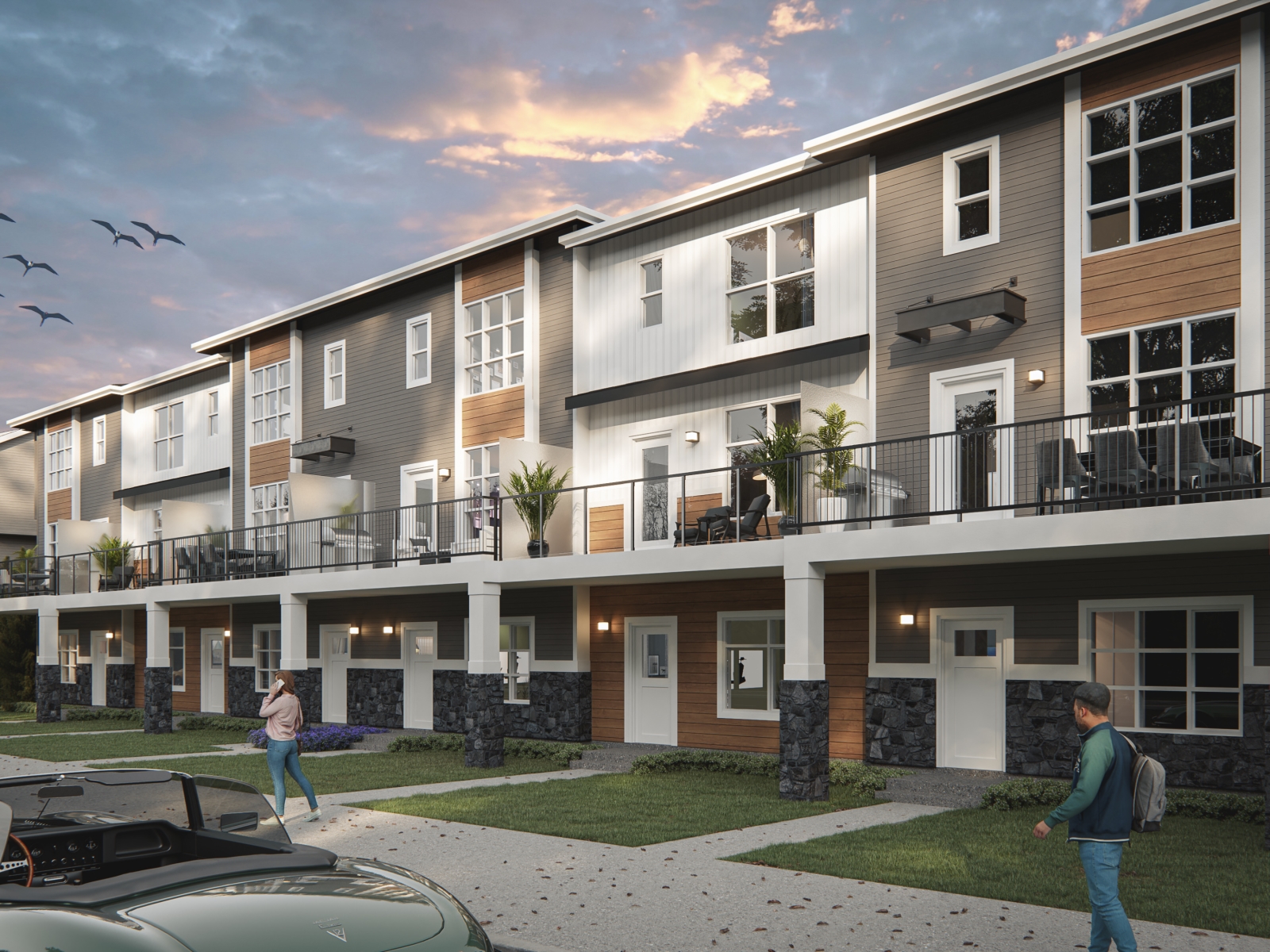 Briarfield Towns Calgary rendering 3