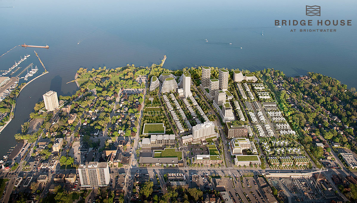 Bridge House at Brightwater Condos, Mississauga. Artist’s rendering.