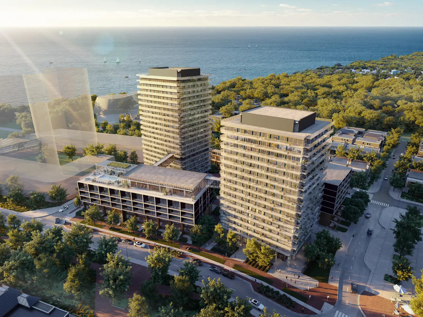 Bridge House at Brightwater Condos rendering 2