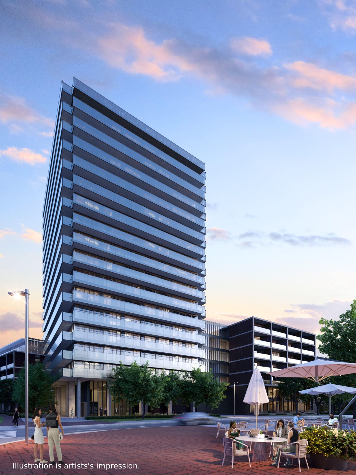 Bridge House at Brightwater Condos rendering 3